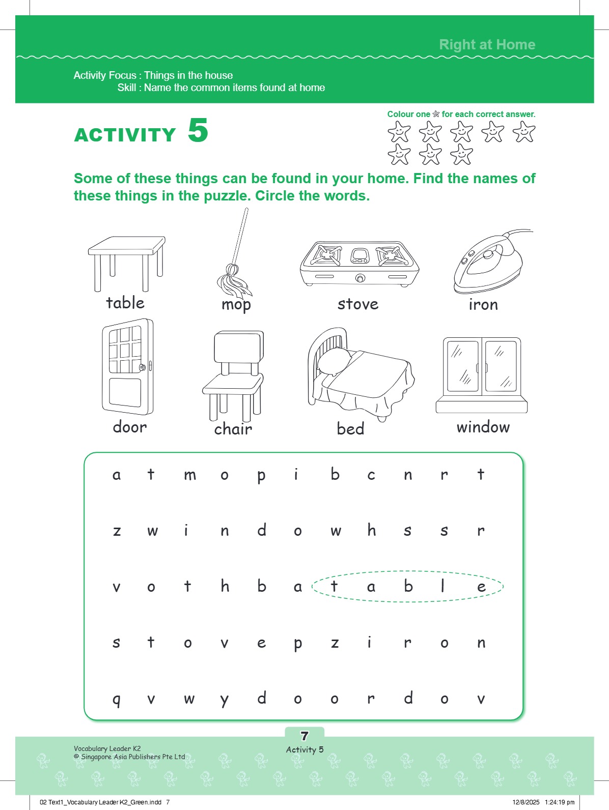 LITTLE LEADERS Vocabulary Leader K2