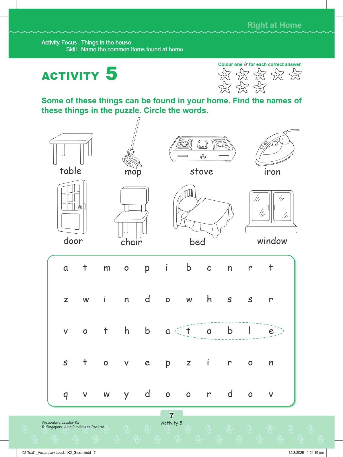 LITTLE LEADERS Vocabulary Leader K2