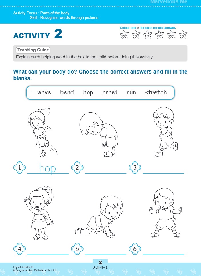 LITTLE LEADERS English Leader K1