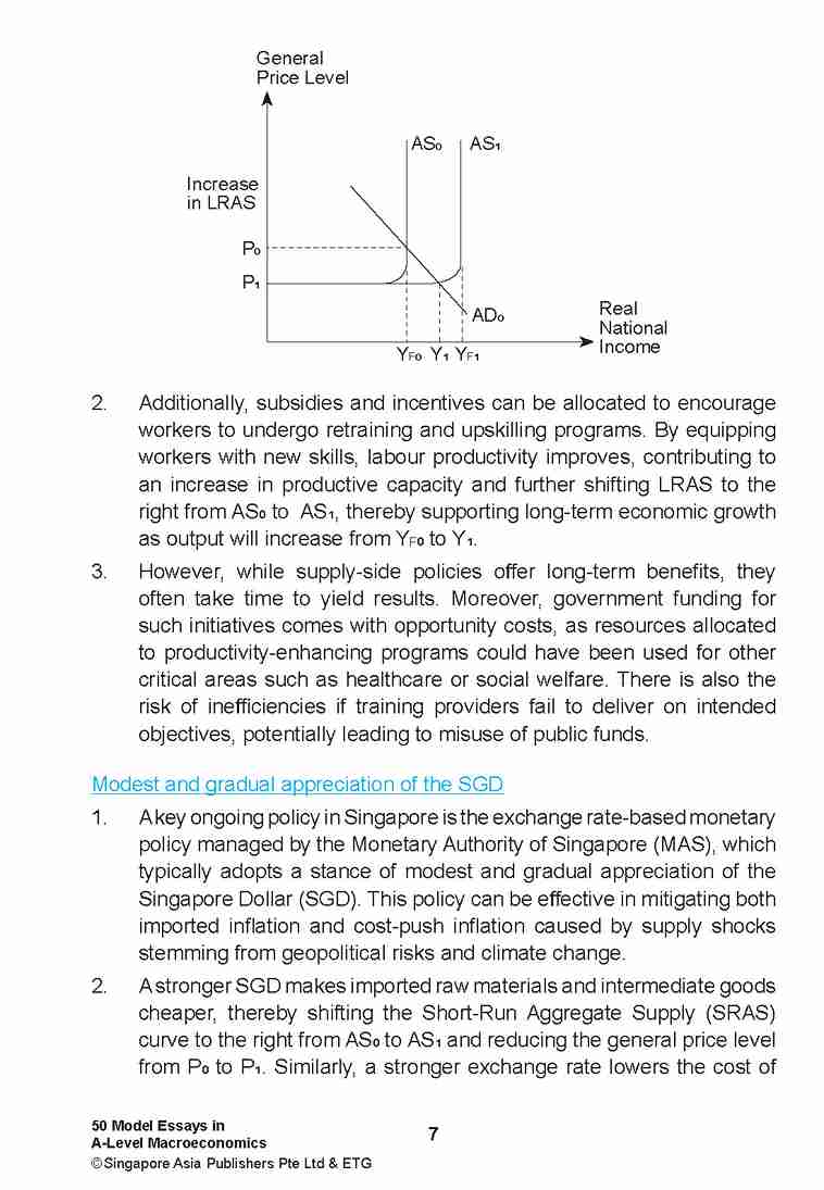 NOTES+ with ETG Econs 50 MODEL ESSAYS in A-LEVEL MACROECONOMICS