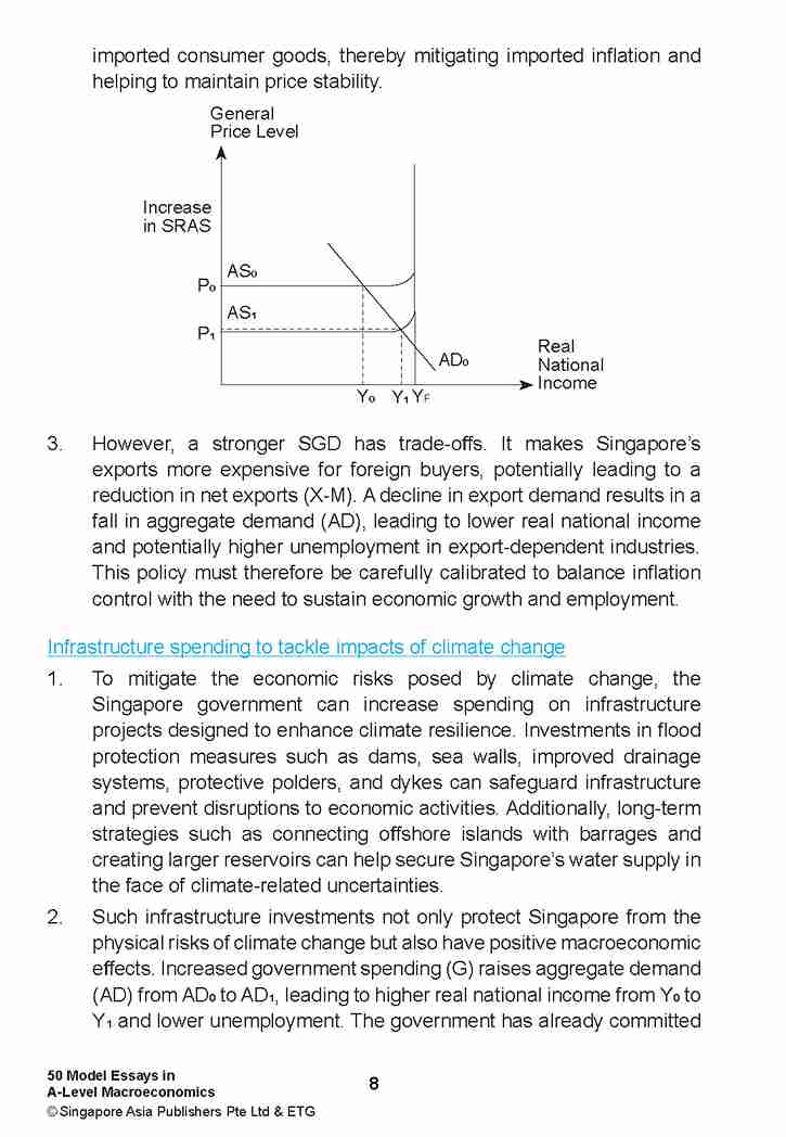 NOTES+ with ETG Econs 50 MODEL ESSAYS in A-LEVEL MACROECONOMICS
