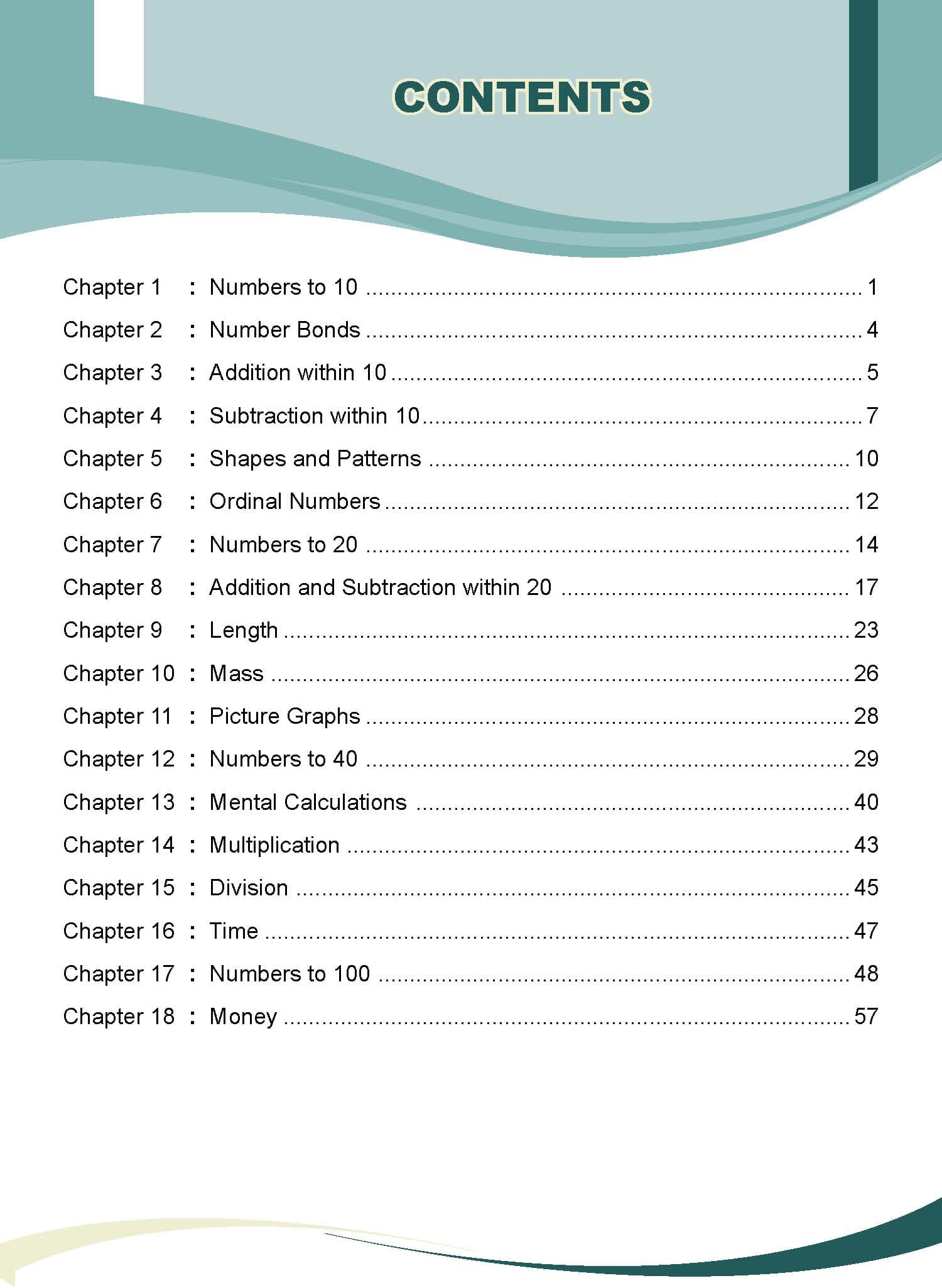 MATHS PARTNER BOOK 1