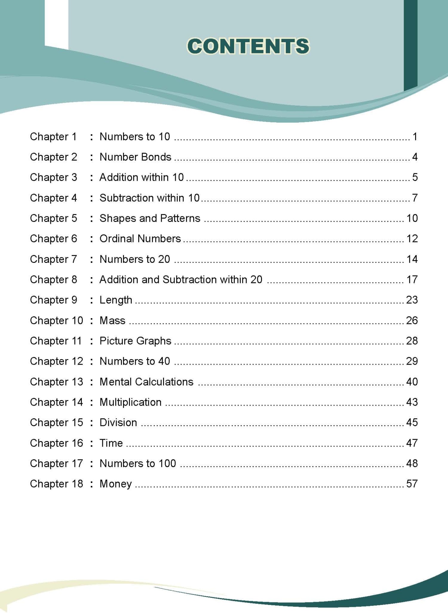 MATHS PARTNER BOOK 1