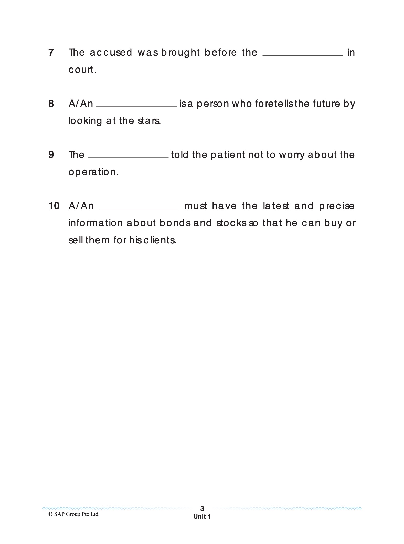 PRIMARY LEVEL Vocabulary & Usage Book 5