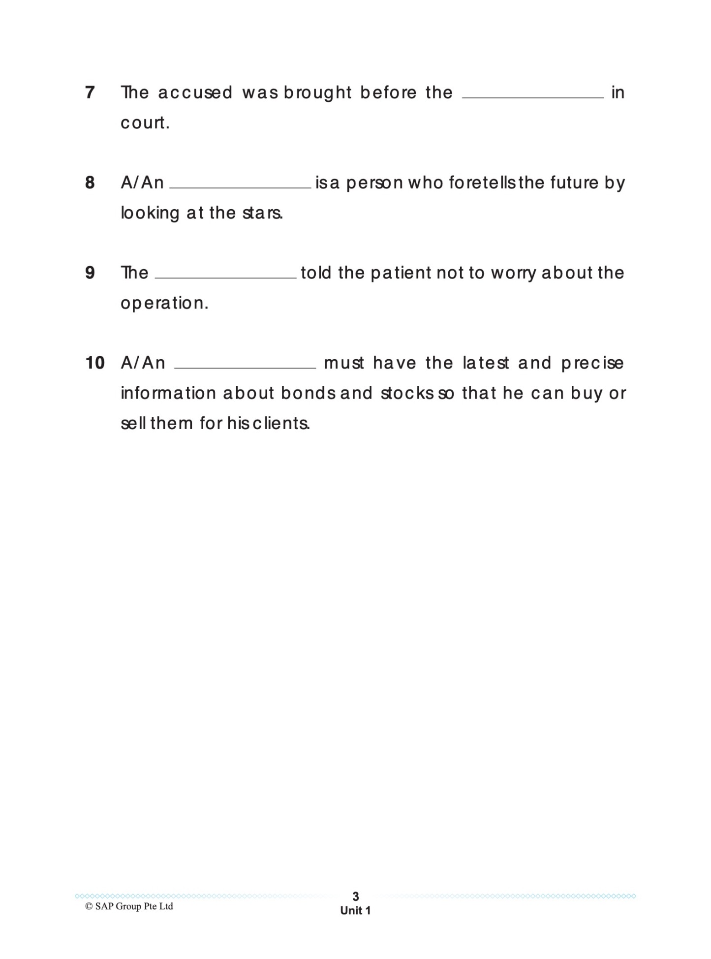 PRIMARY LEVEL Vocabulary & Usage Book 5