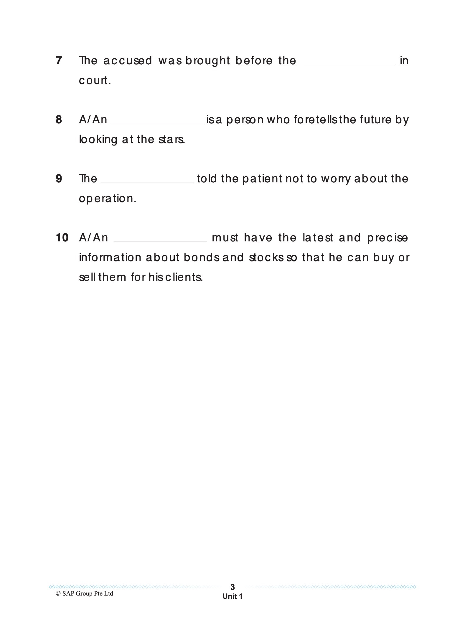 PRIMARY LEVEL Vocabulary & Usage Book 5