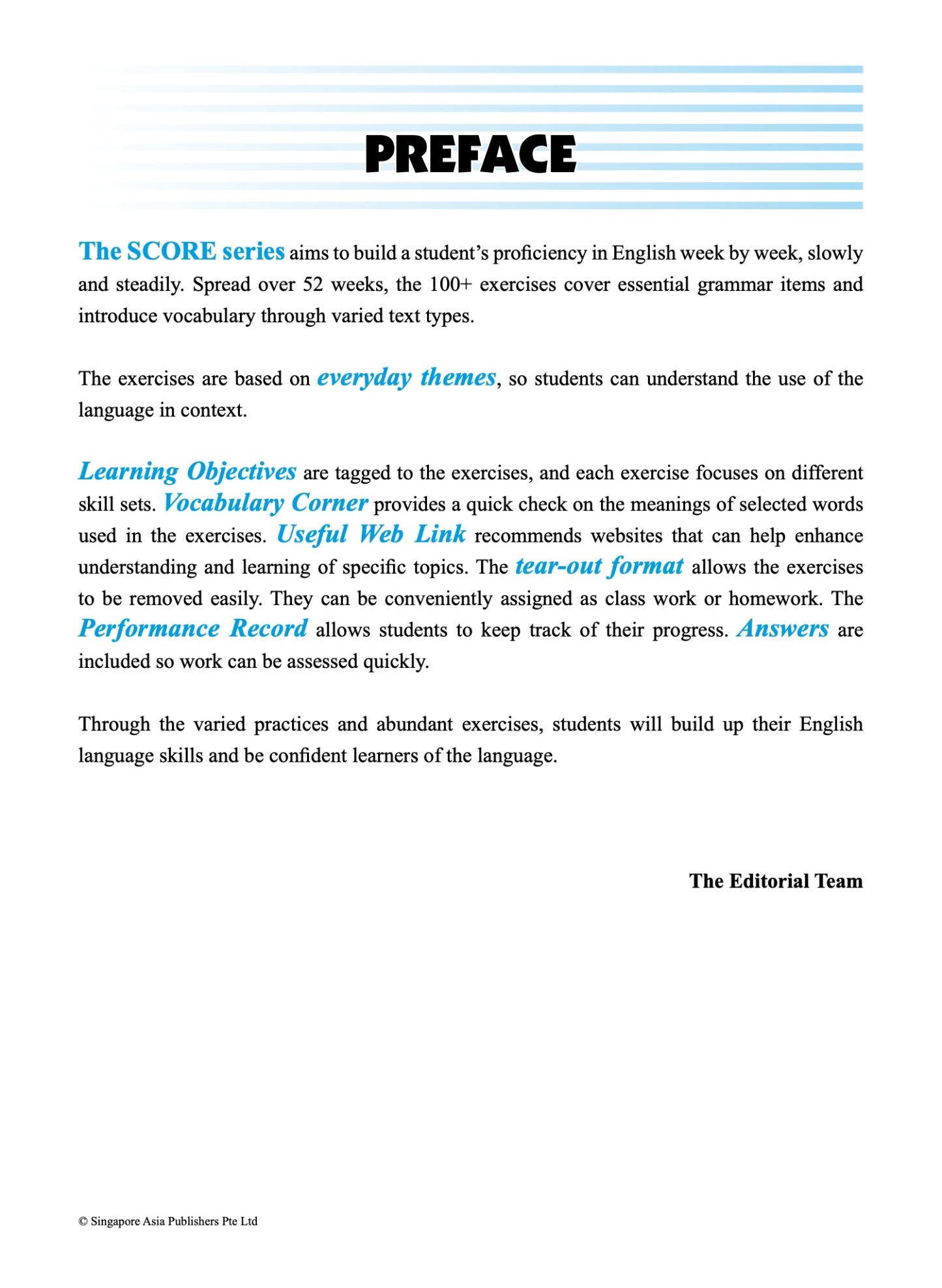 SCORE (Systematic Course for Outstanding Results in Examinations) English Workbook 2