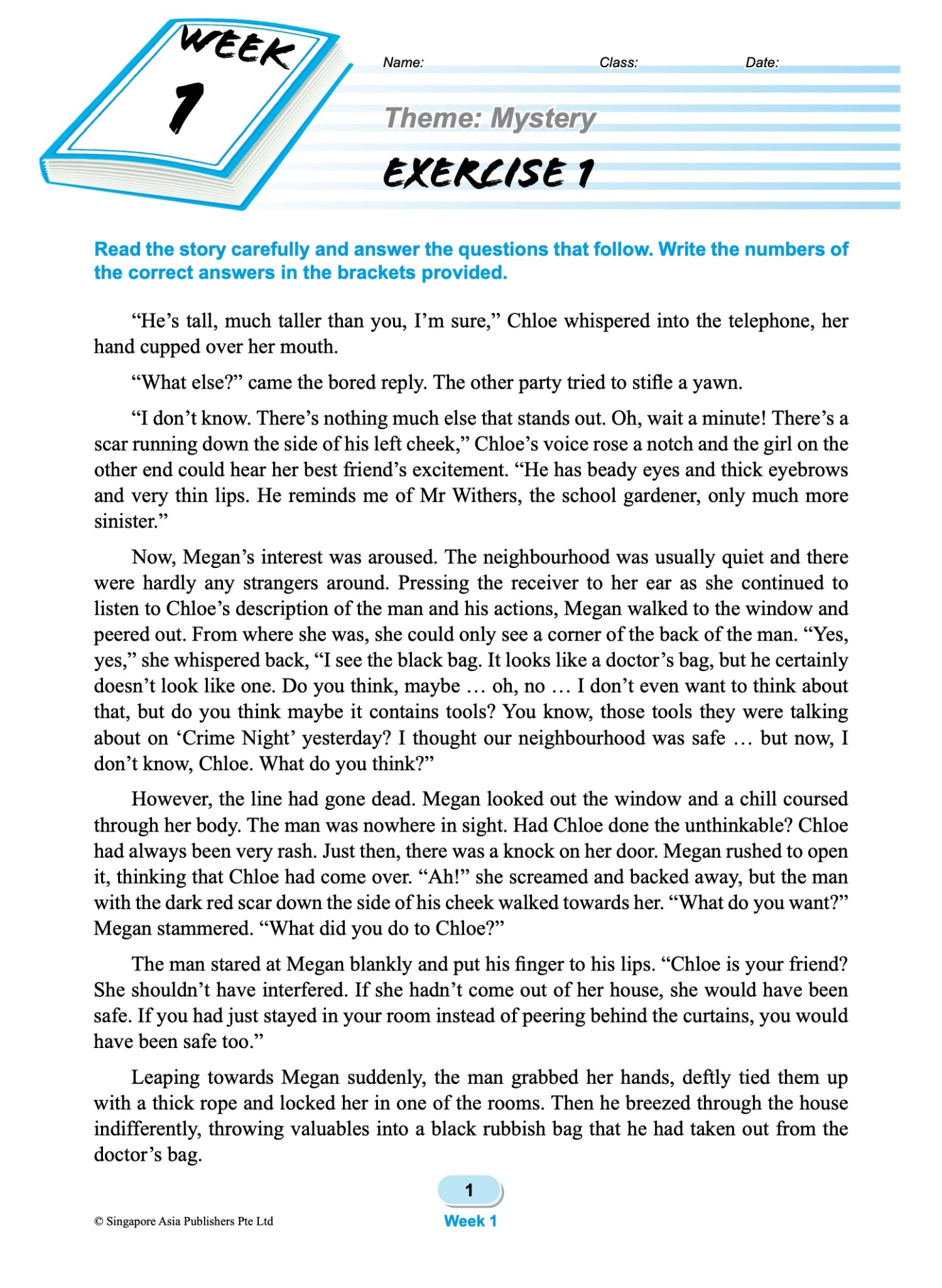 SCORE (Systematic Course for Outstanding Results in Examinations) English Workbook 6