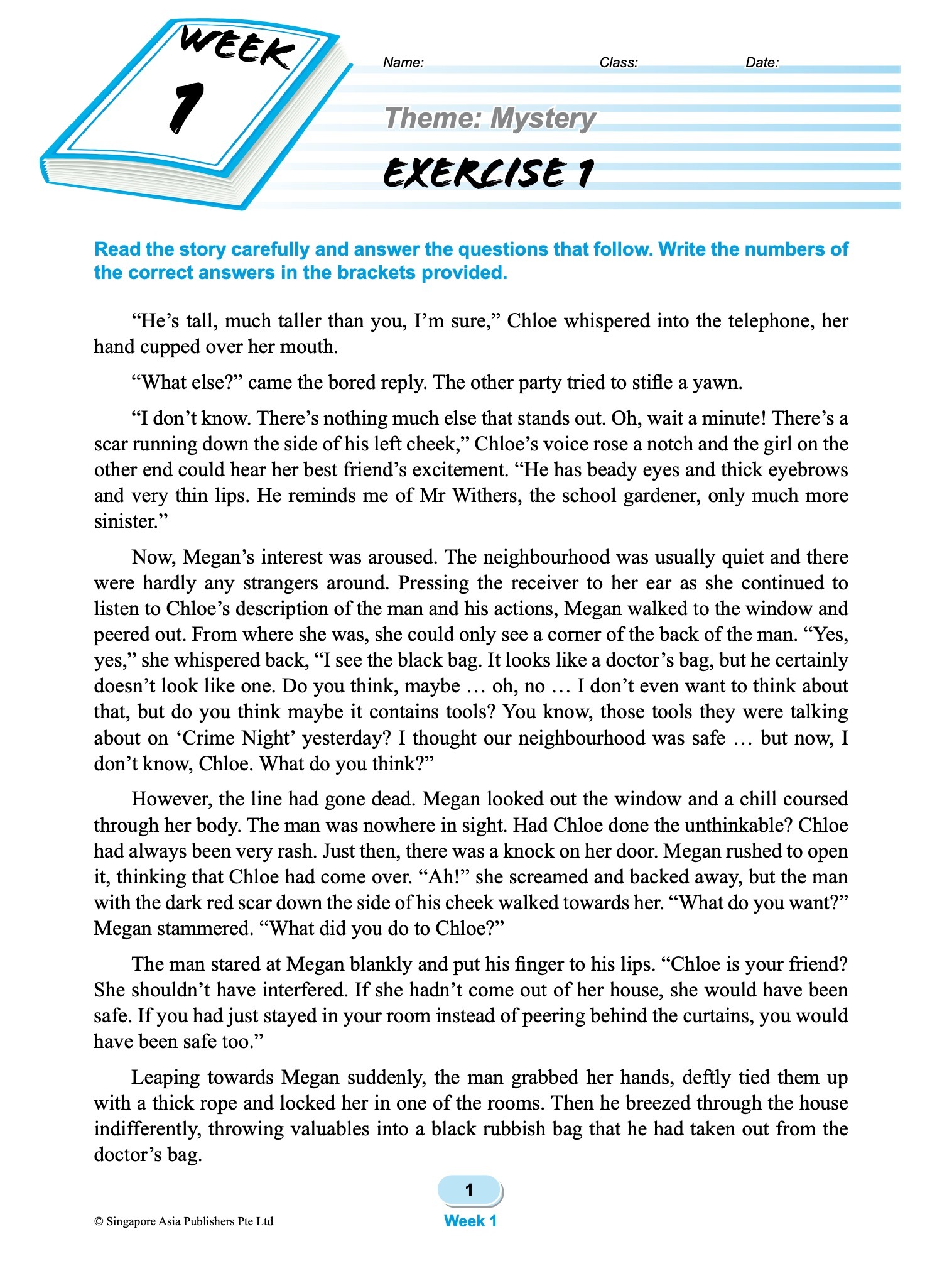 SCORE (Systematic Course for Outstanding Results in Examinations) English Workbook 6