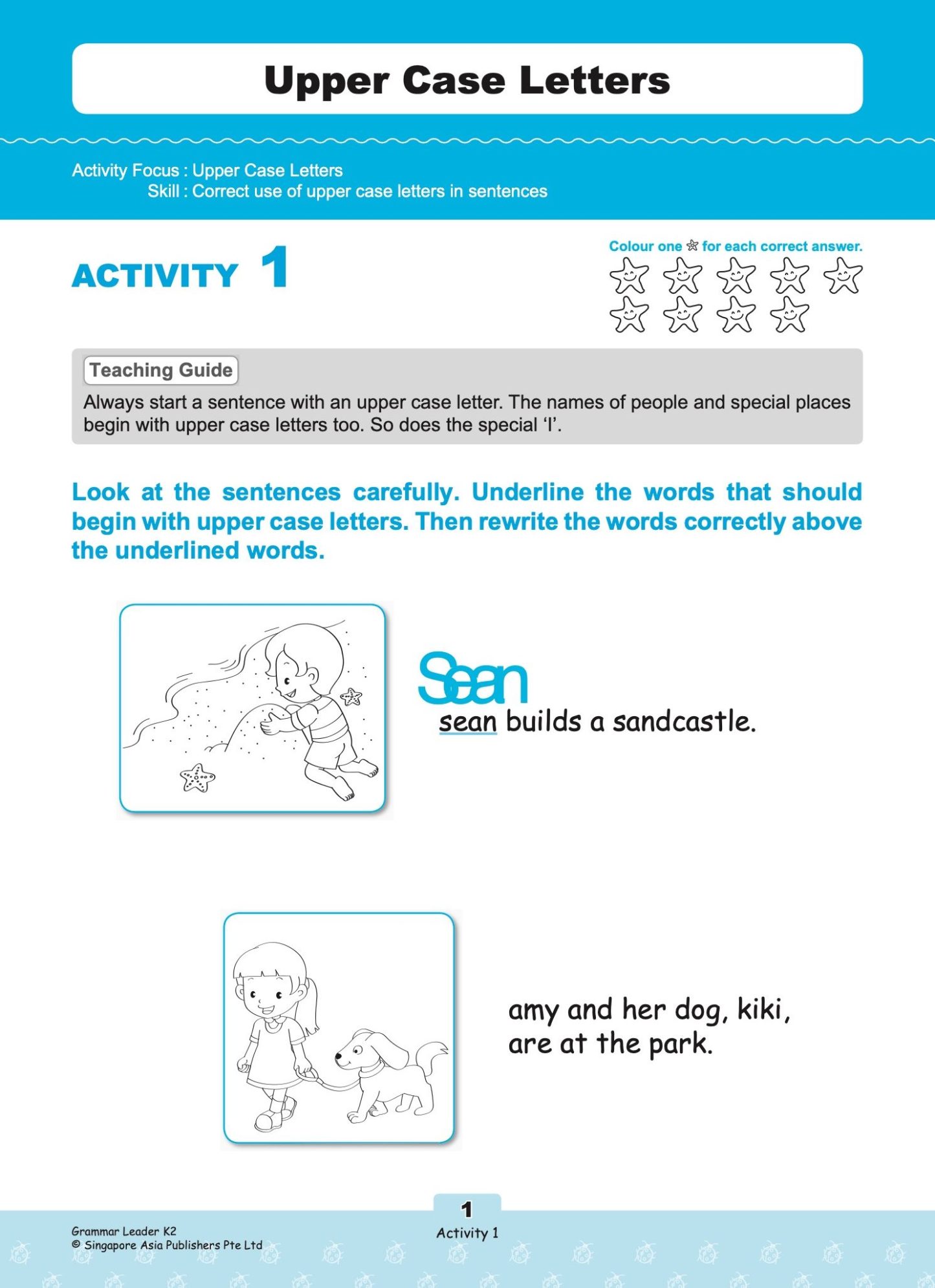 LITTLE LEADERS GRAMMAR LEADER Kindergarten 2