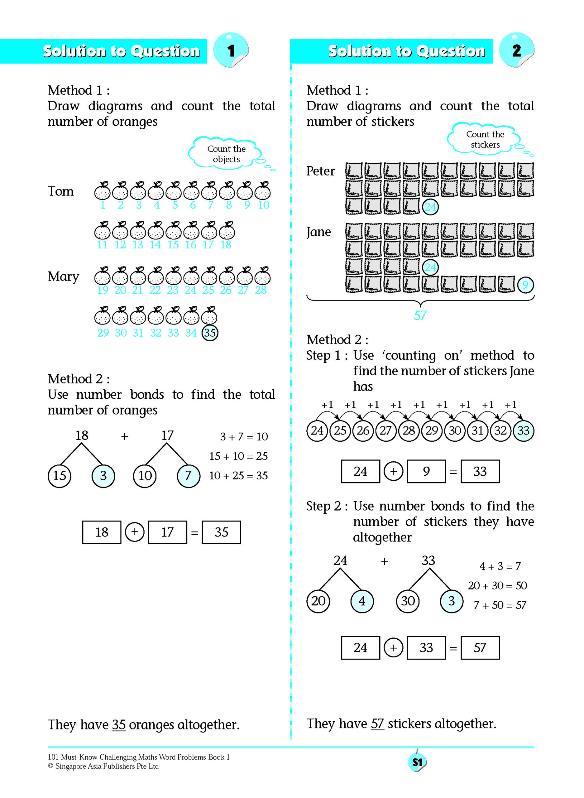 101 Must-Know Challenging Maths Word Problems Book 1