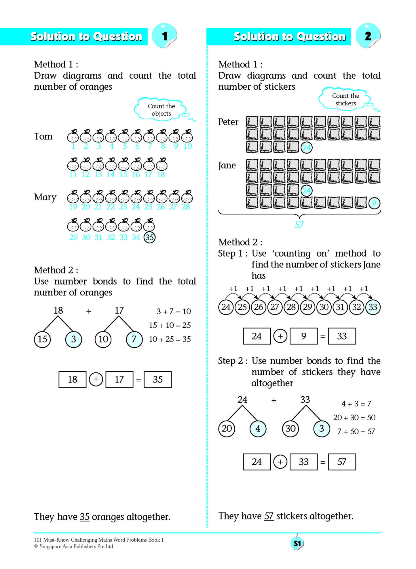 101 Must-Know Challenging Maths Word Problems Book 1