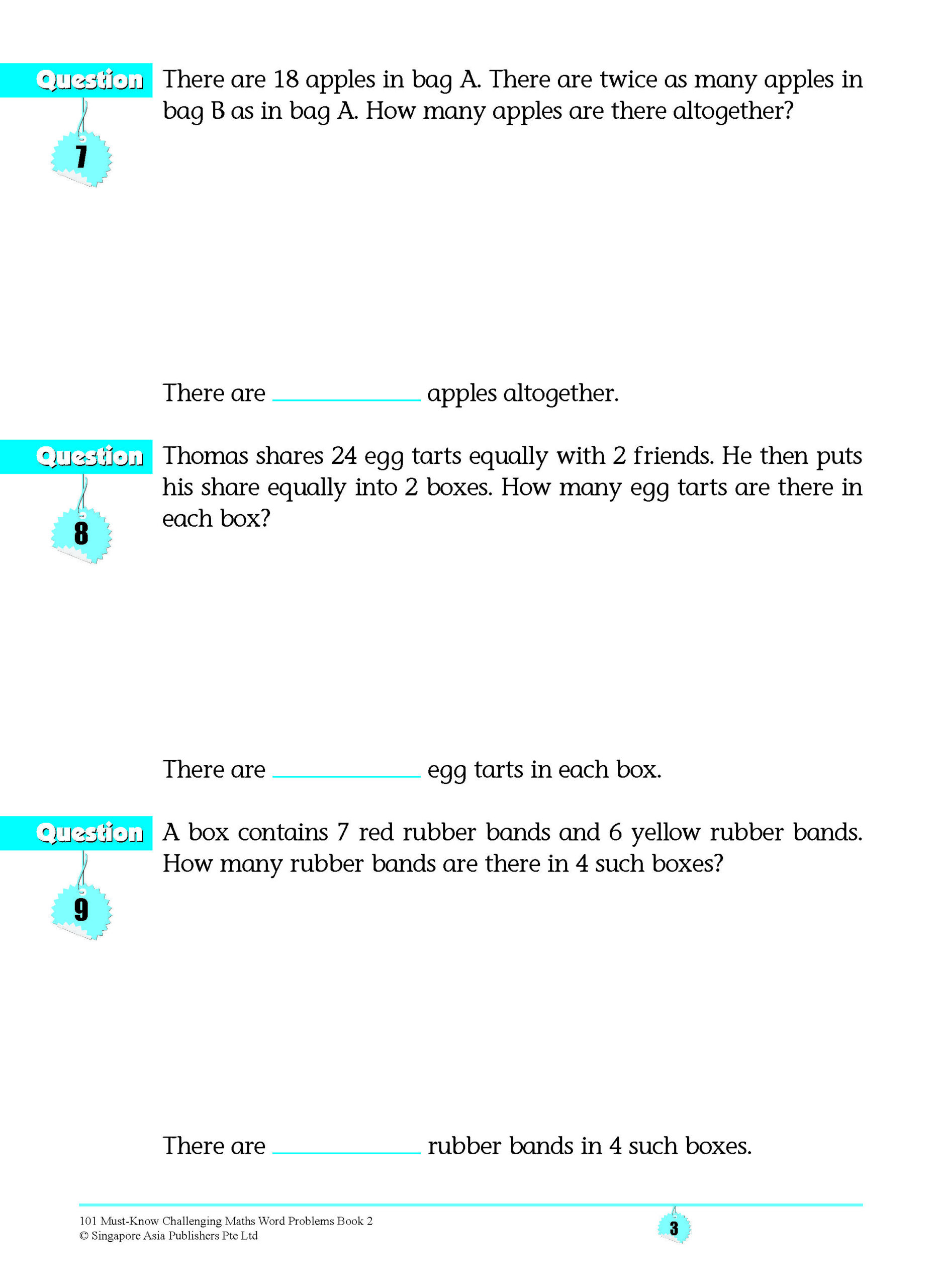 101 Must-Know Challenging Maths Word Problems Book 2