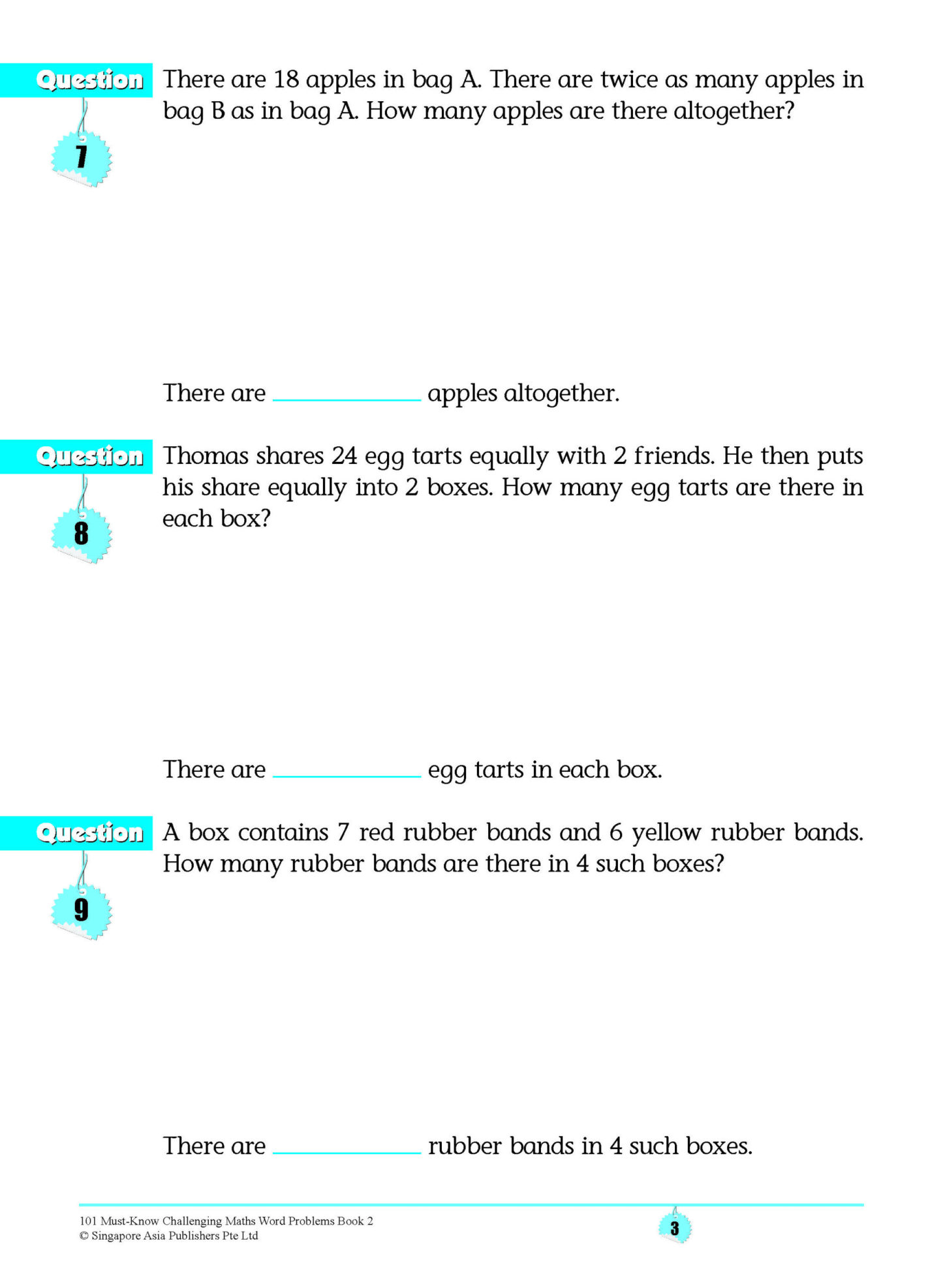 101 Must-Know Challenging Maths Word Problems Book 2