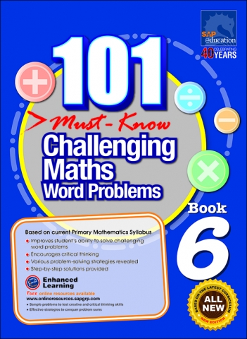 101 Must-Know Challenging Maths Word Problems Book 6