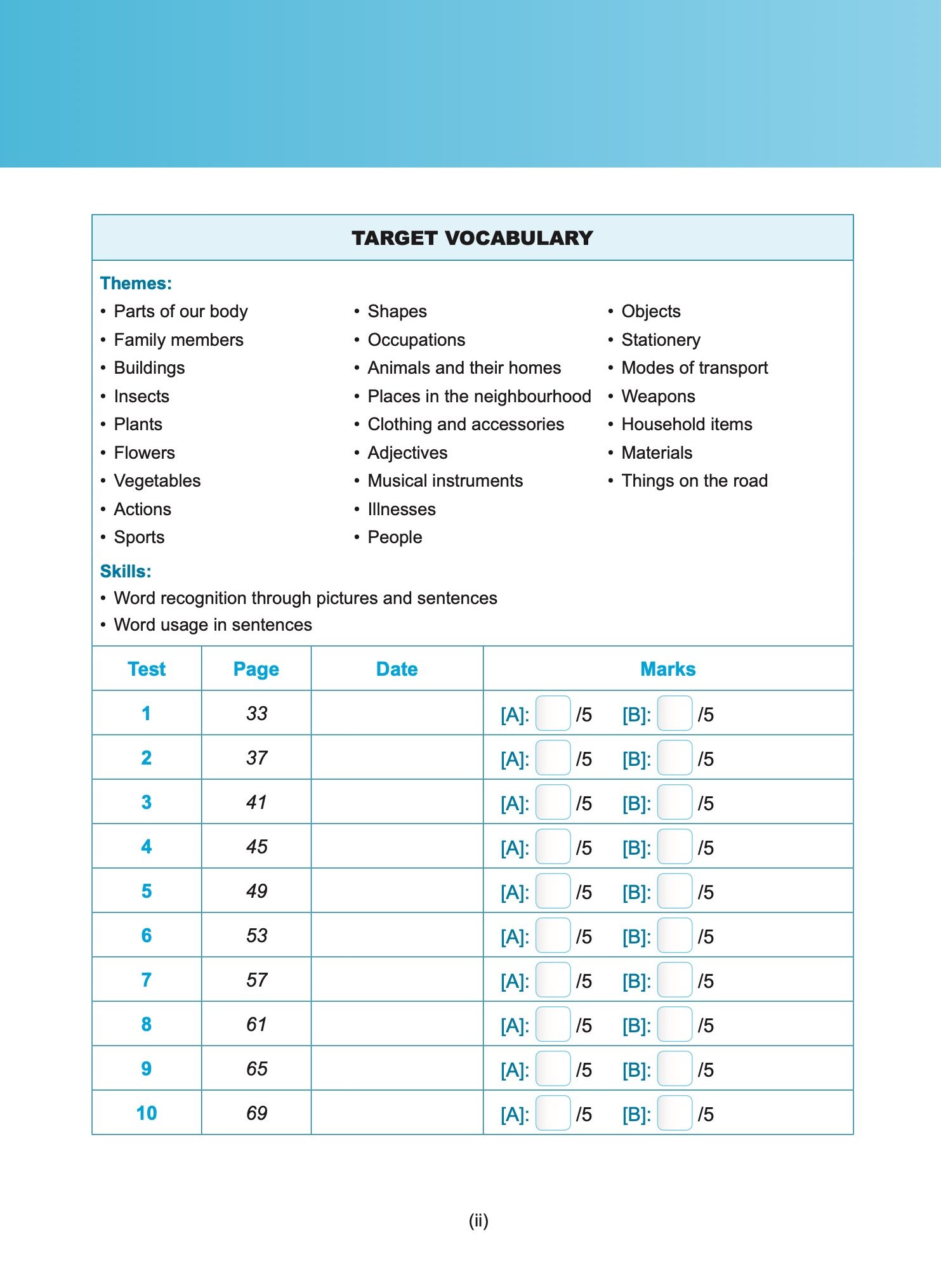 Exam Targets English Book 1