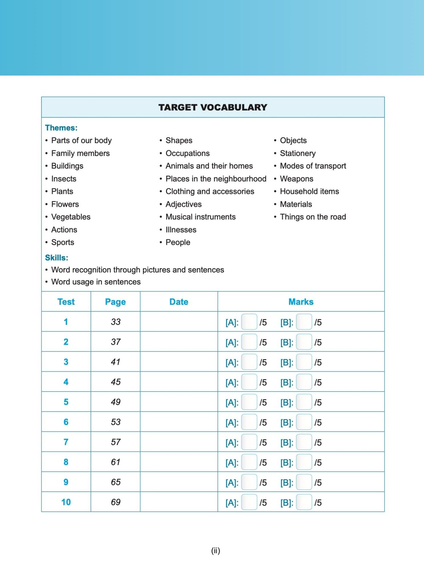 Exam Targets English Book 1