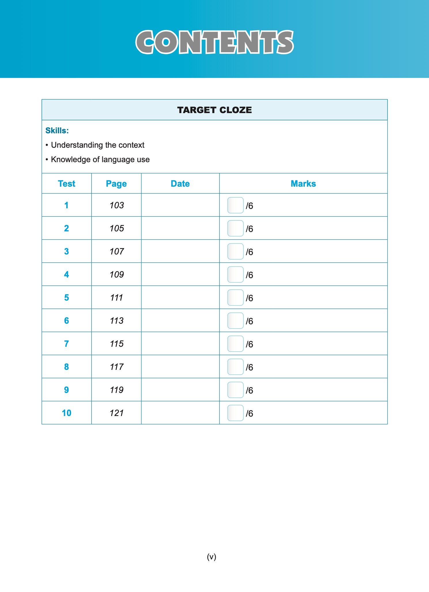 Exam Targets English Book 1