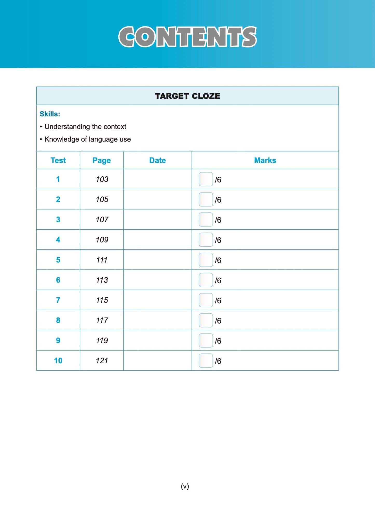 Exam Targets English Book 1