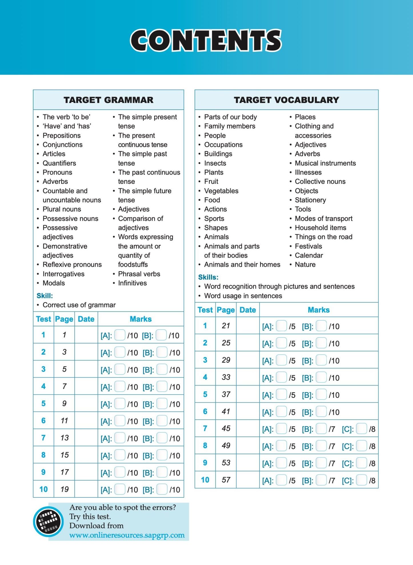 Exam Targets English Book 2