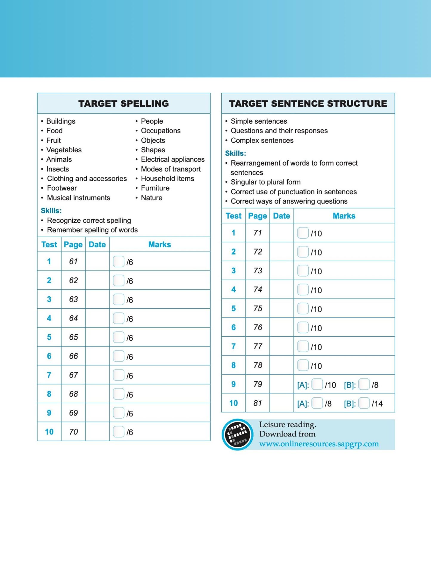 Exam Targets English Book 2