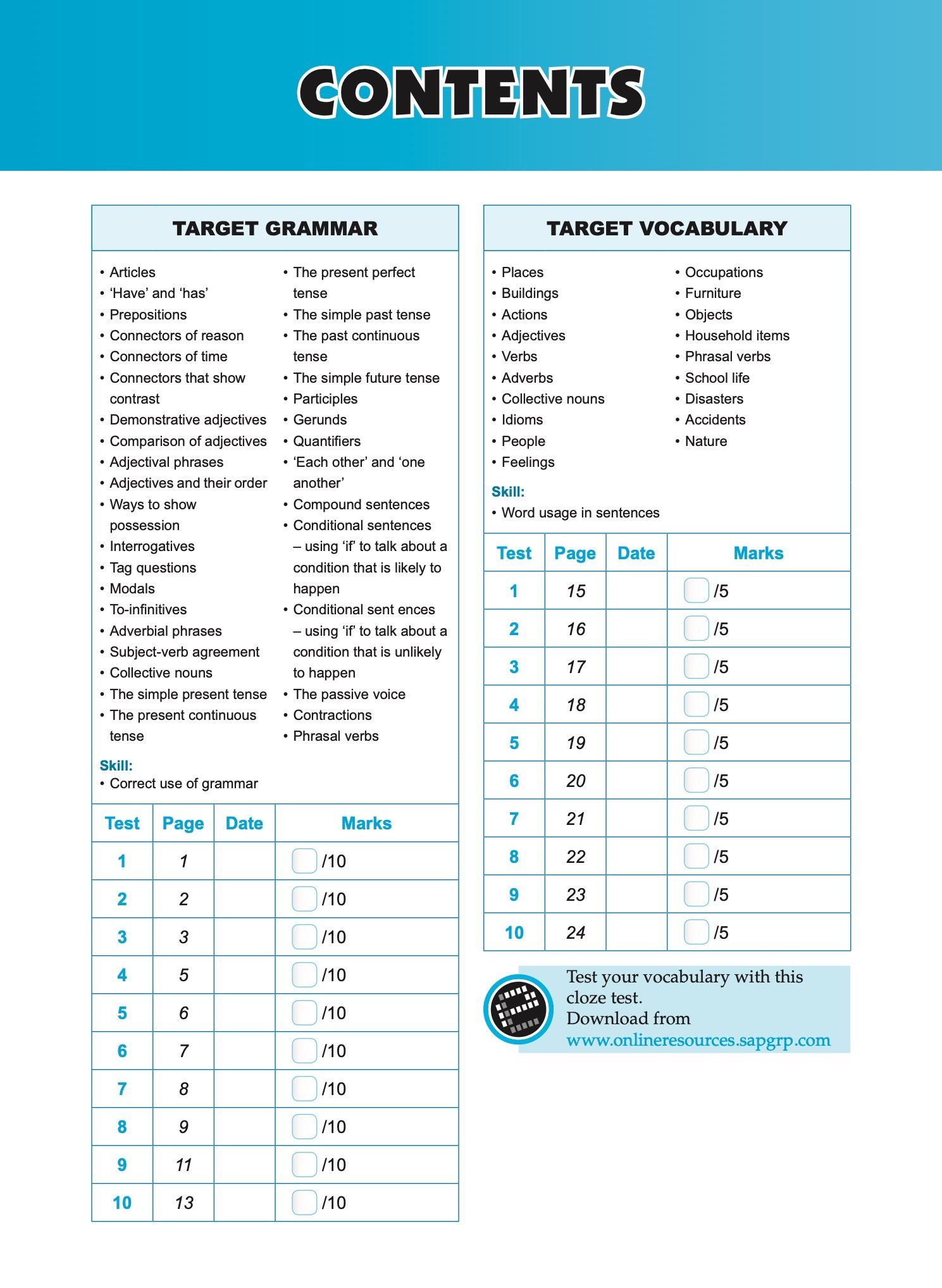 Exam Targets English Book 4