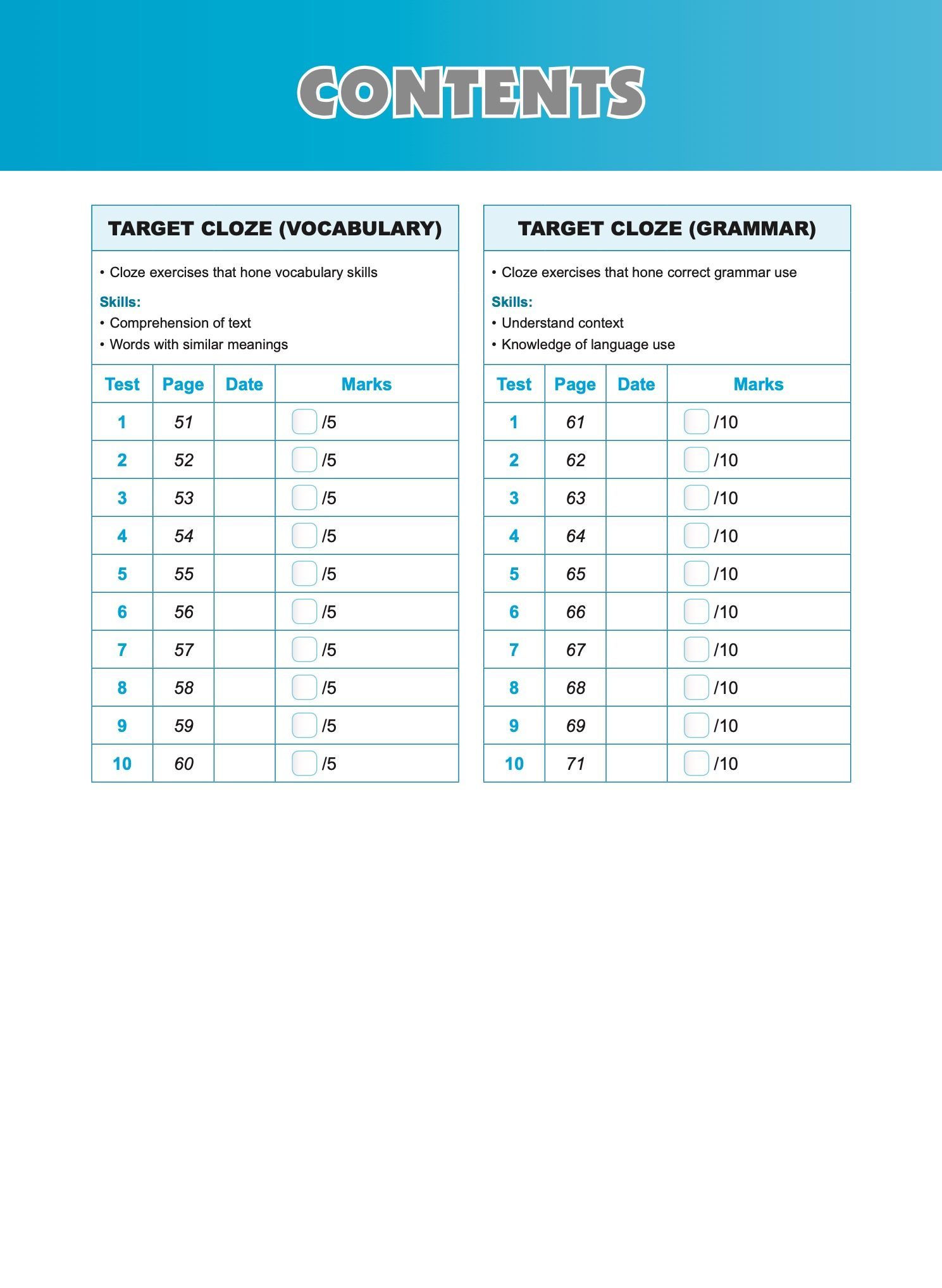 Exam Targets English Book 4