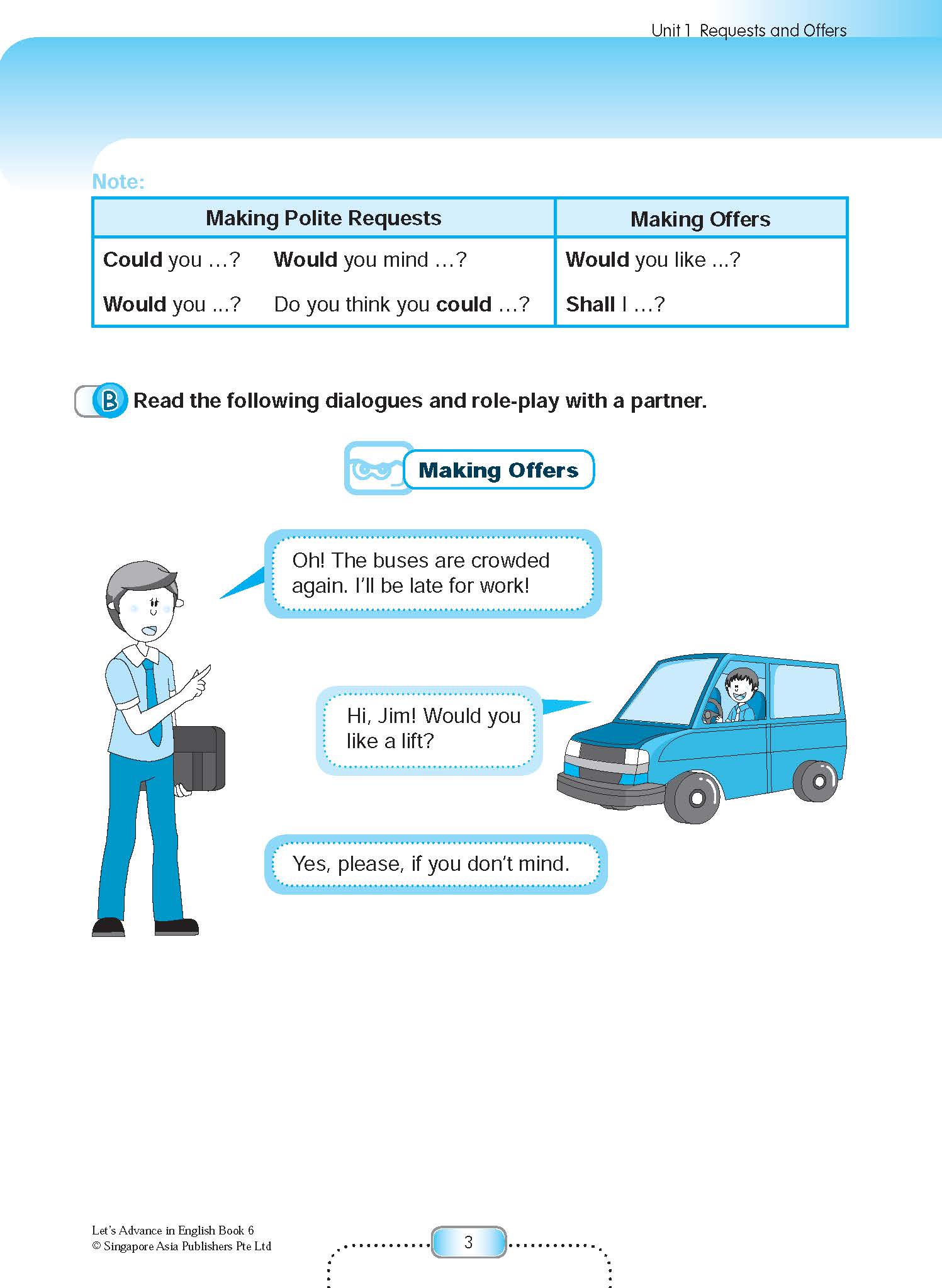 Let’s Advance in ENGLISH 6