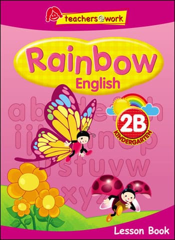 Rainbow English Lesson Book Kindergarten 2B