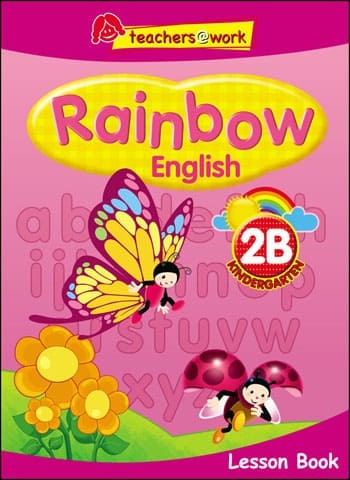 Rainbow English Lesson Book Kindergarten 2B