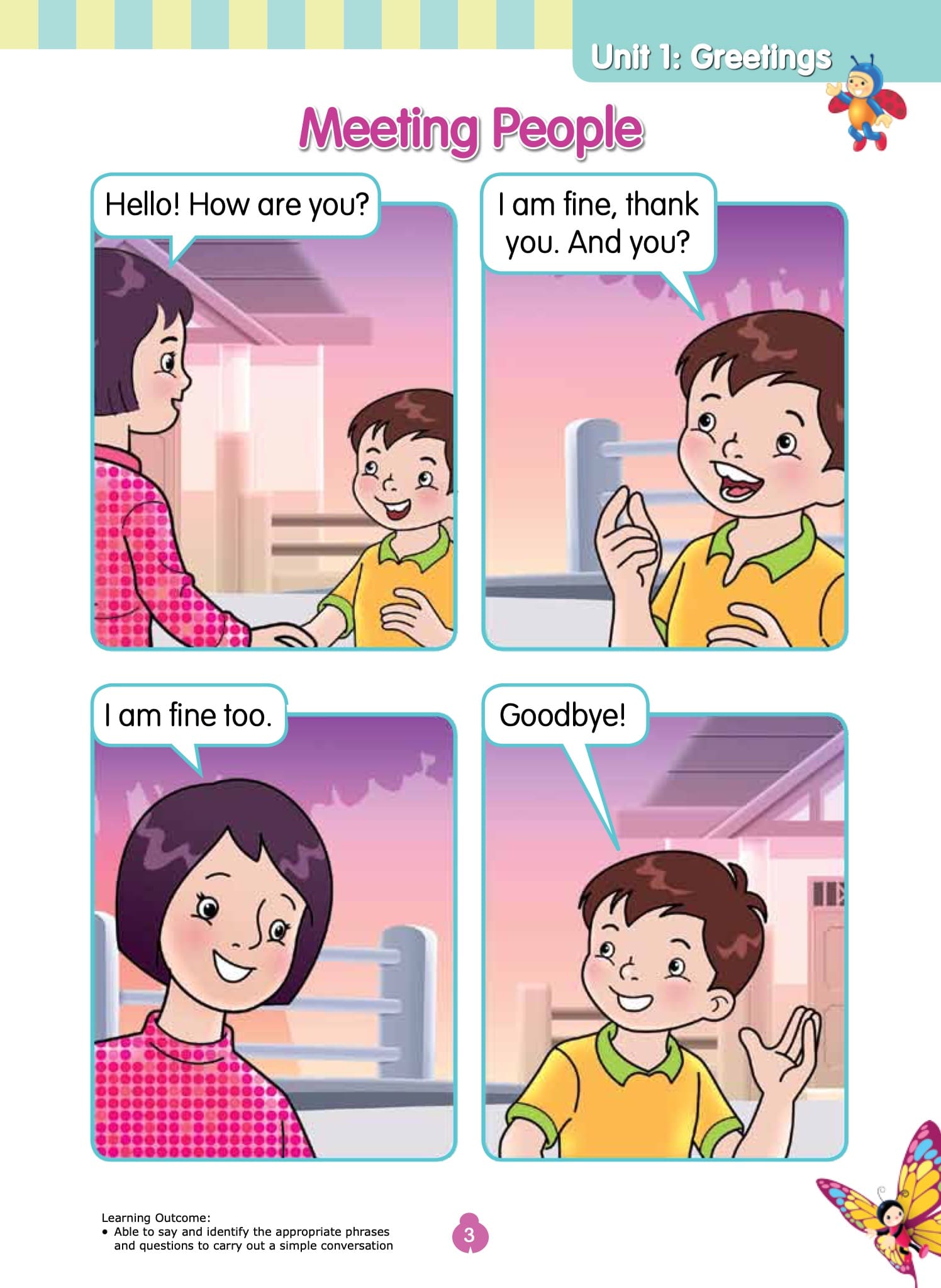 Rainbow English Lesson Book Kindergarten 2B