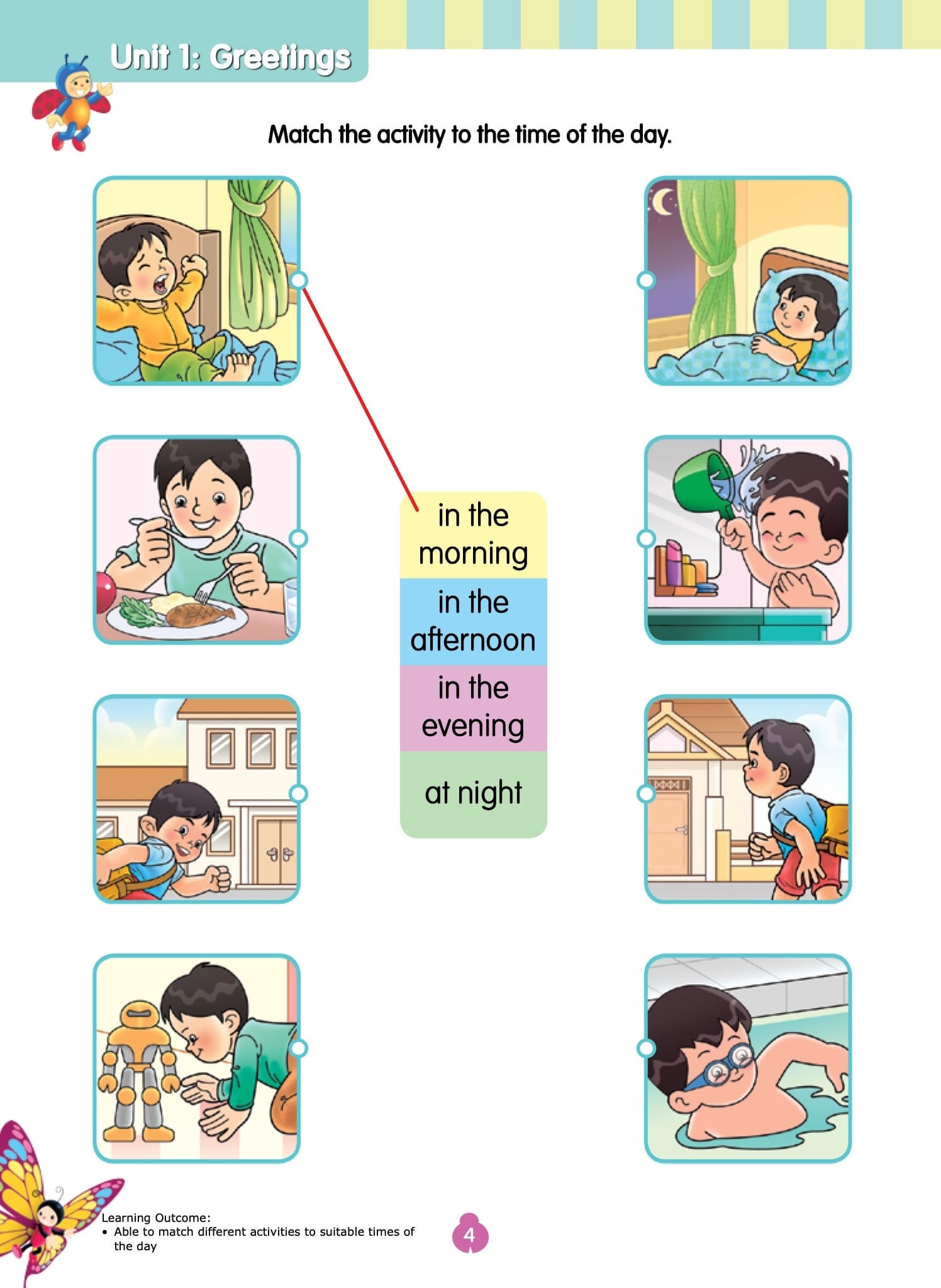 Rainbow English Lesson Book Kindergarten 2B