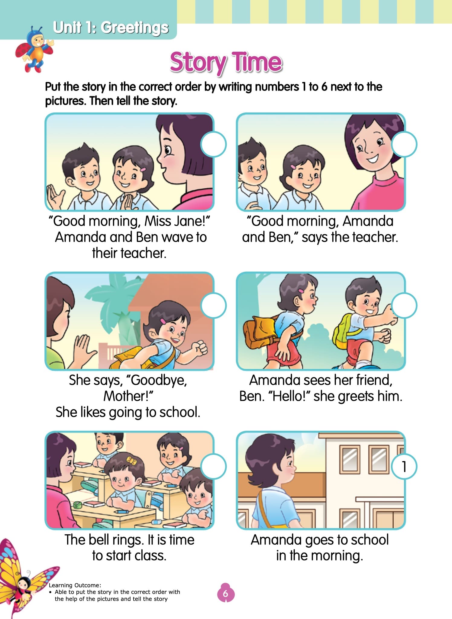 Rainbow English Lesson Book Kindergarten 2B