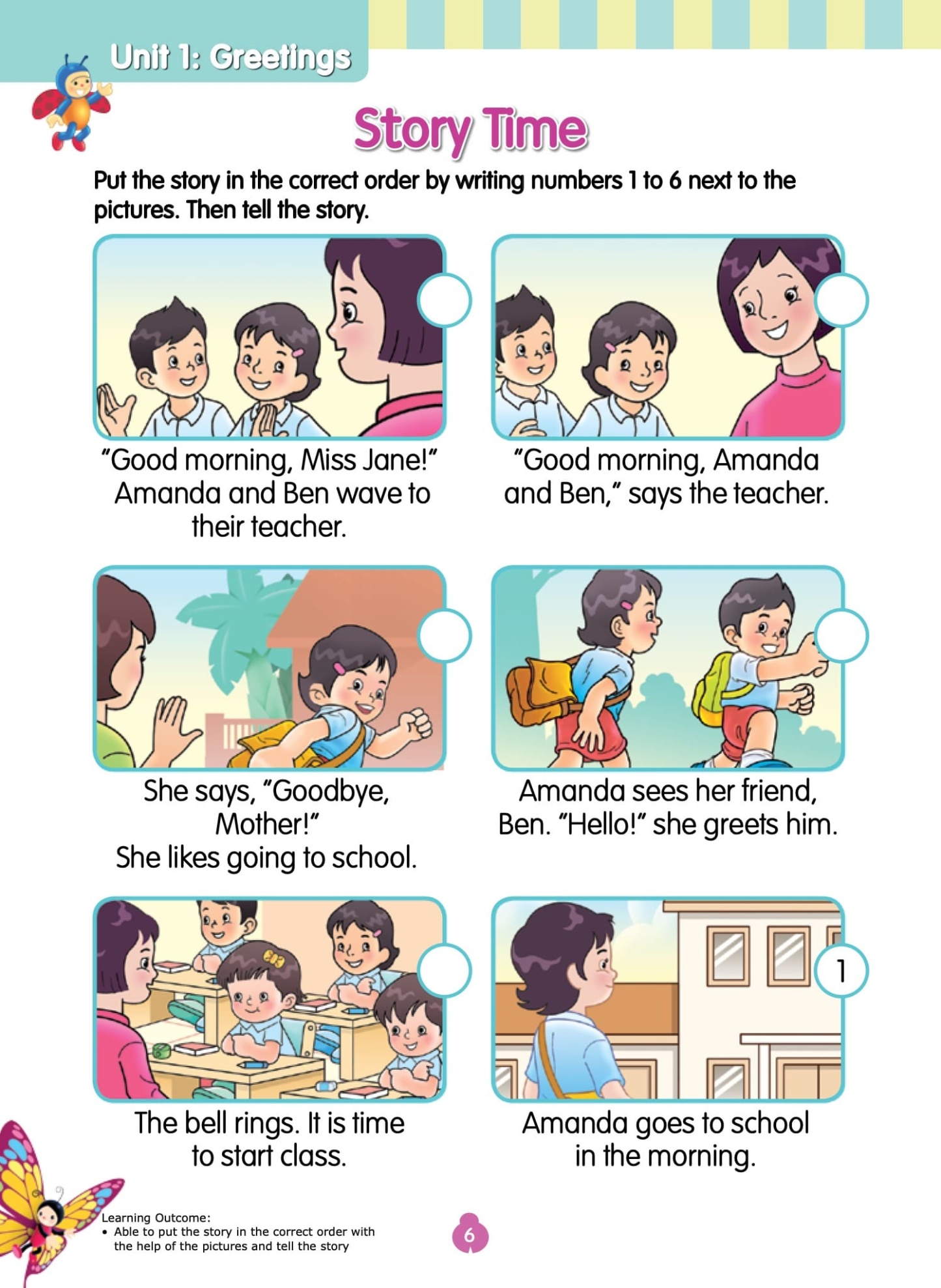 Rainbow English Lesson Book Kindergarten 2B