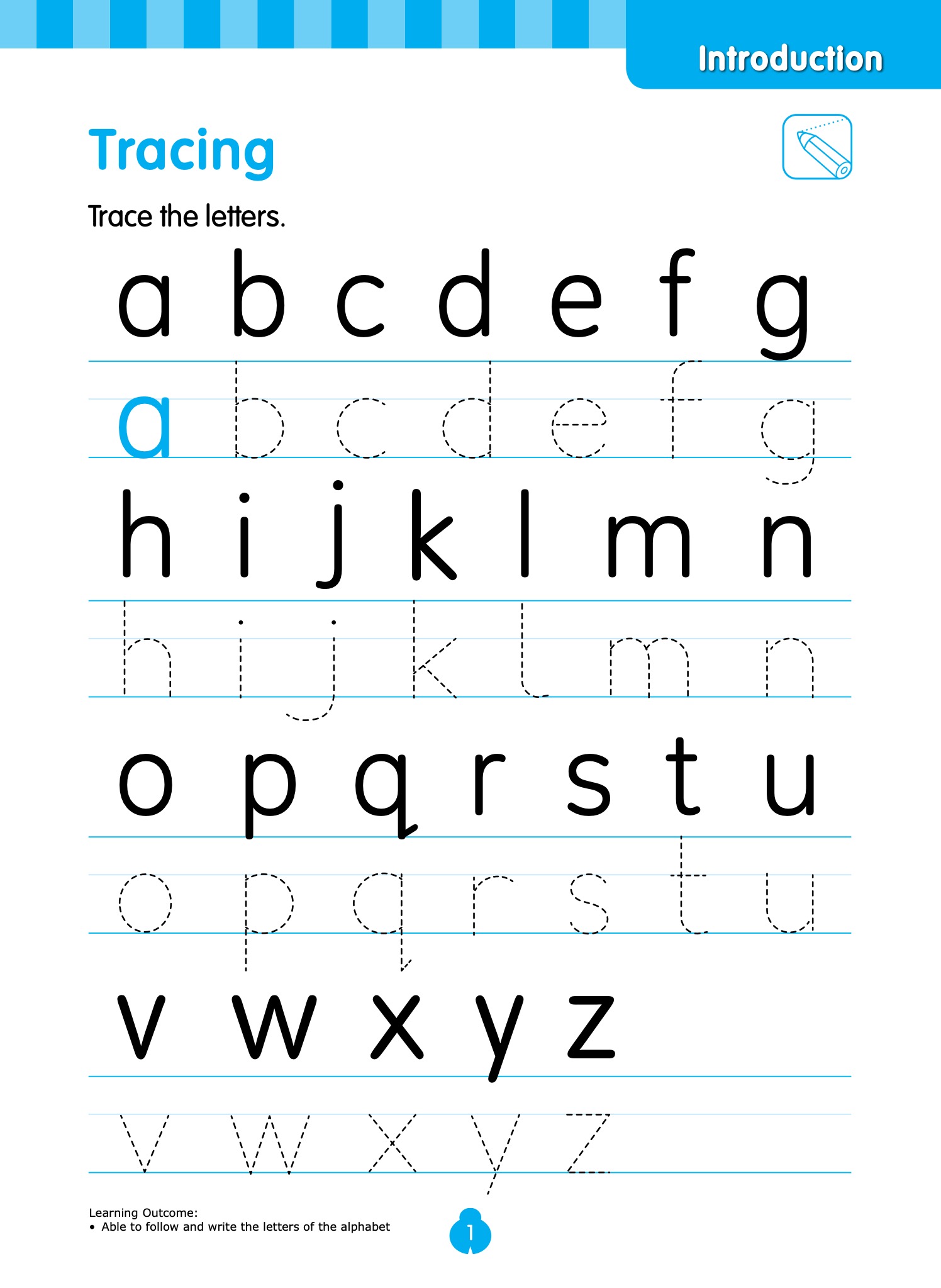 Rainbow English Activity Book Kindergarten 1A