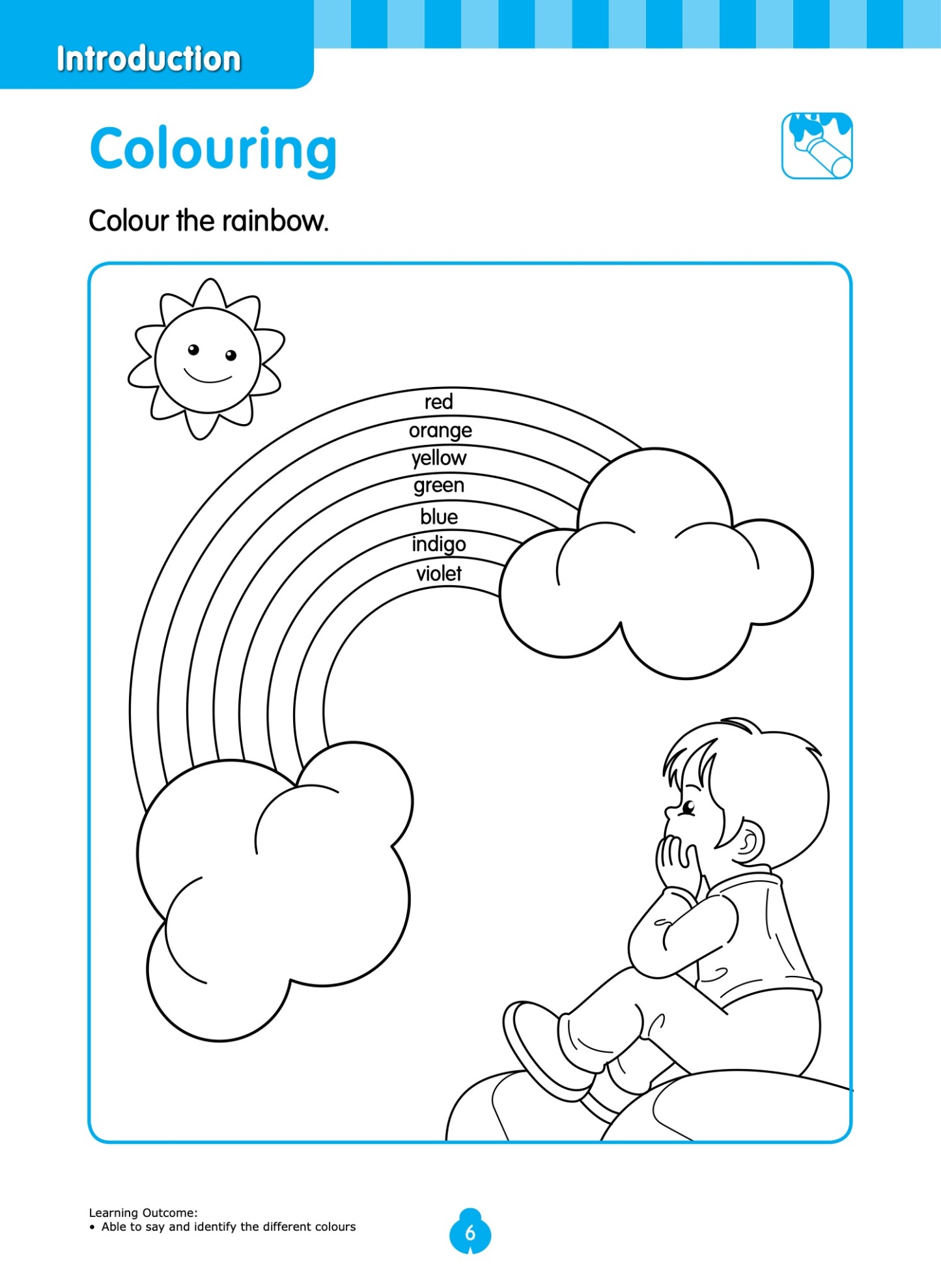 Rainbow English Activity Book Kindergarten 1A