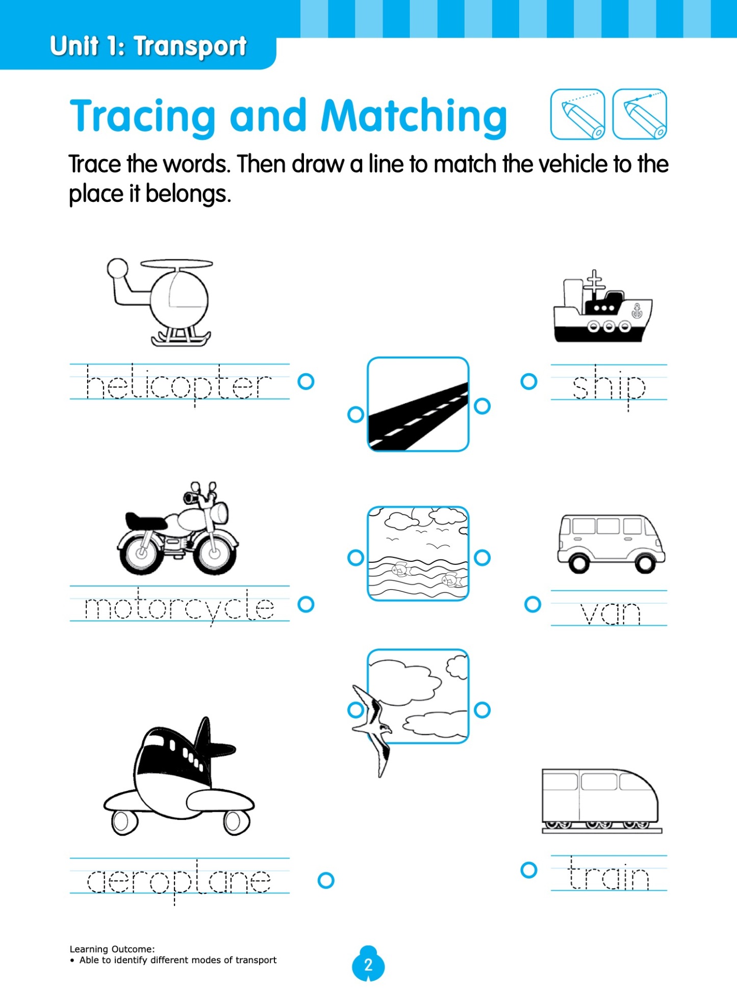 Rainbow English Activity Book Kindergarten 2A