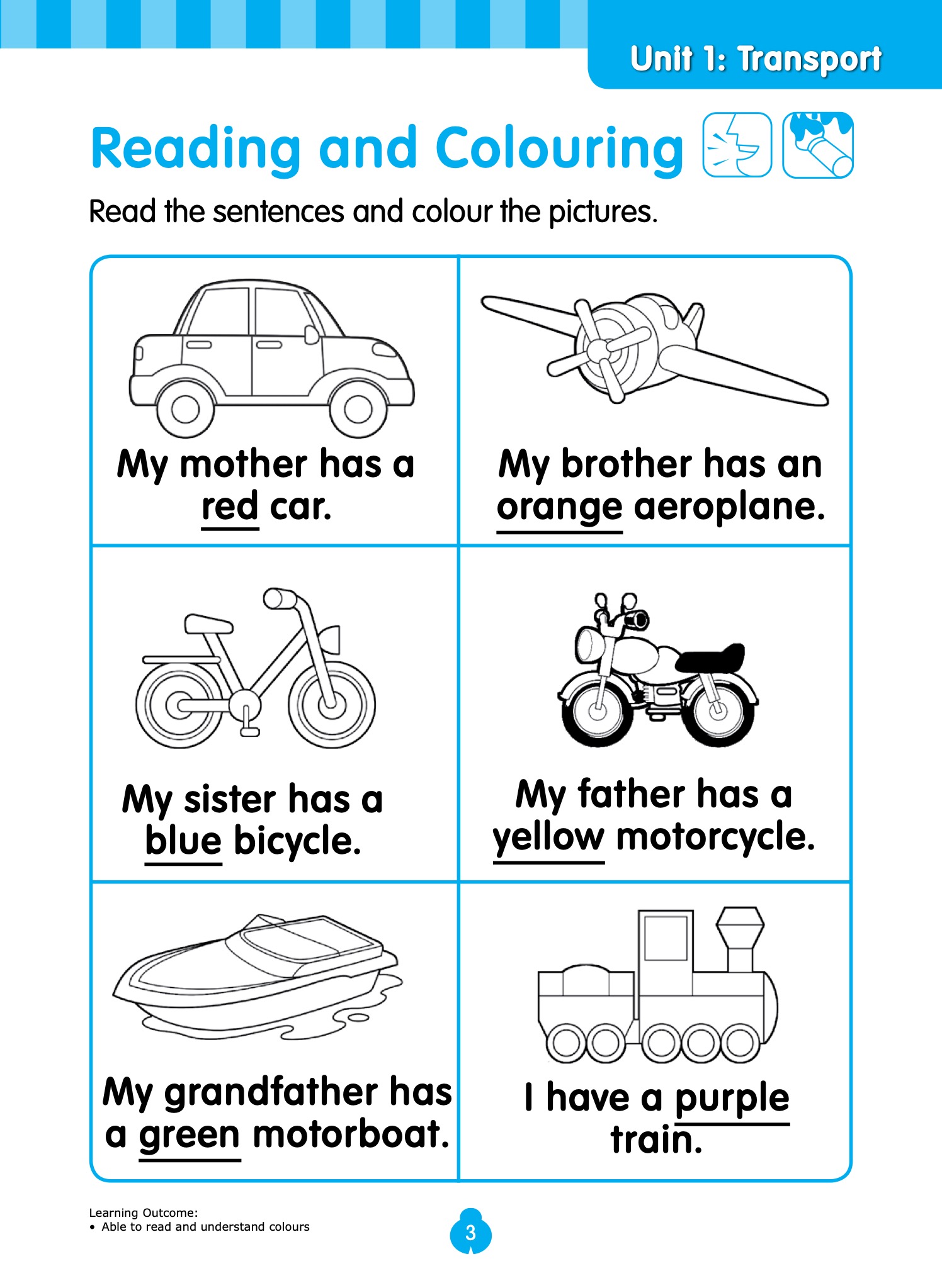 Rainbow English Activity Book Kindergarten 2A