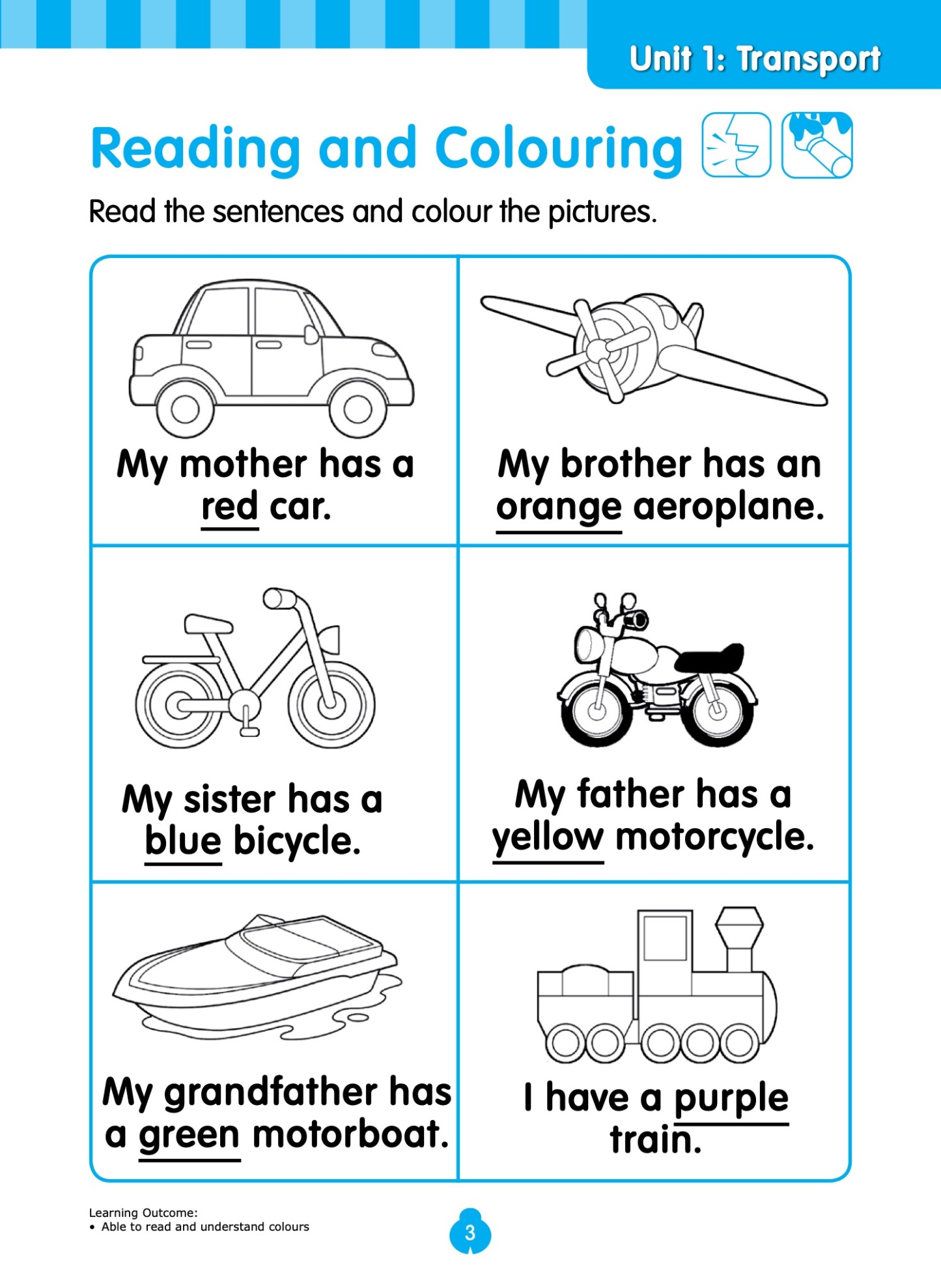 Rainbow English Activity Book Kindergarten 2A