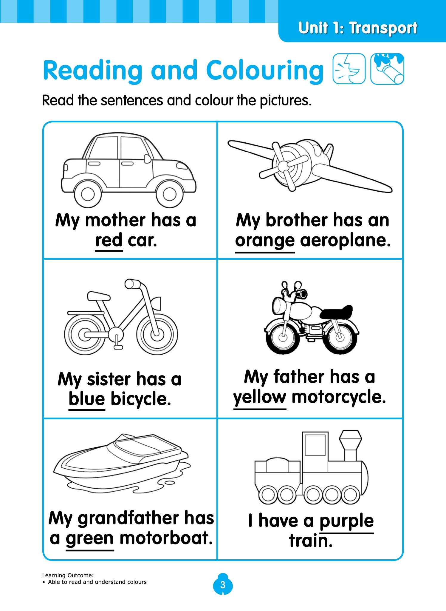 Rainbow English Activity Book Kindergarten 2A