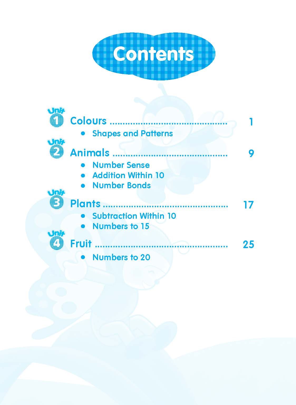 Rainbow Maths Activity Book Kindergarten 1B