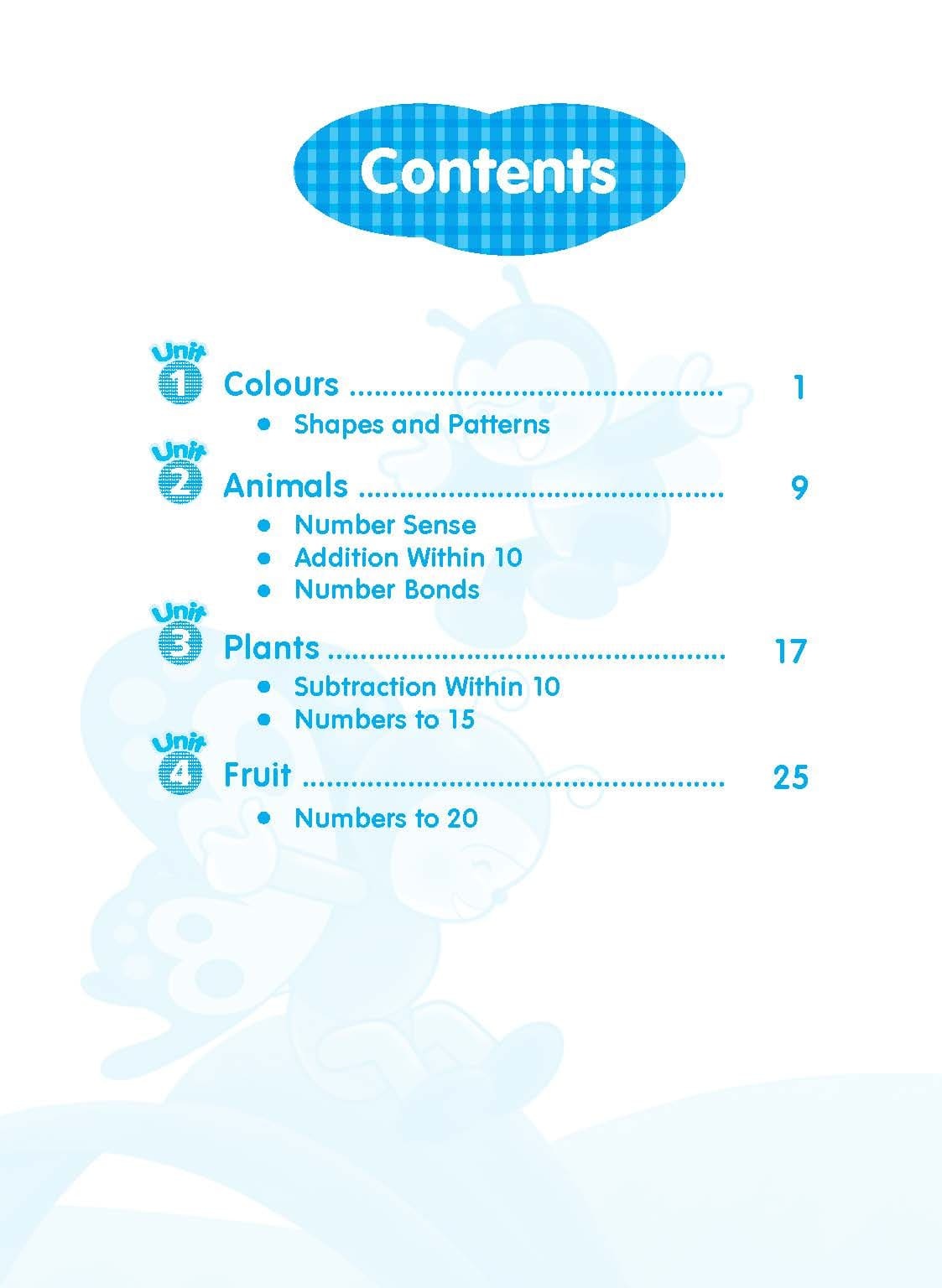 Rainbow Maths Activity Book Kindergarten 1B