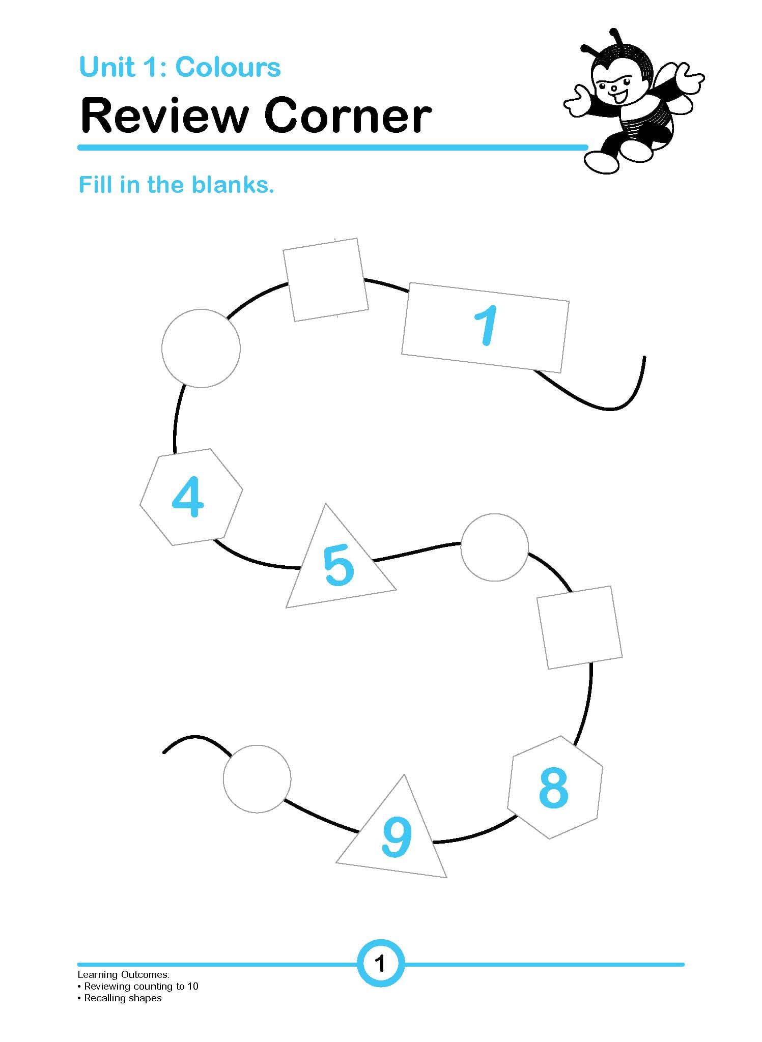 Rainbow Maths Activity Book Kindergarten 1B