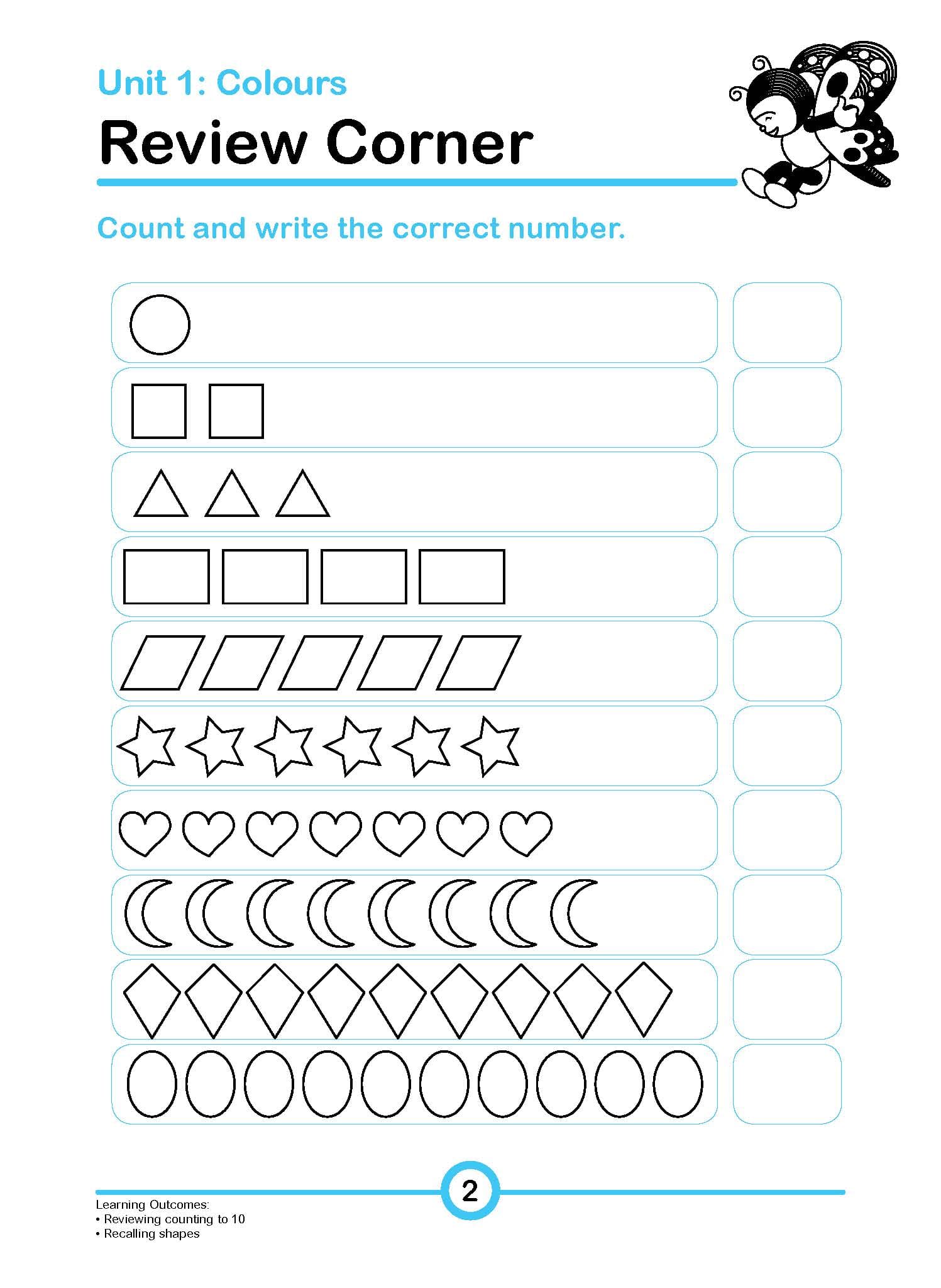Rainbow Maths Activity Book Kindergarten 1B