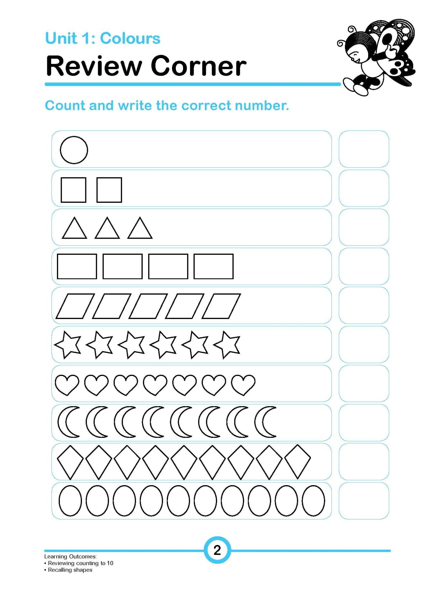 Rainbow Maths Activity Book Kindergarten 1B
