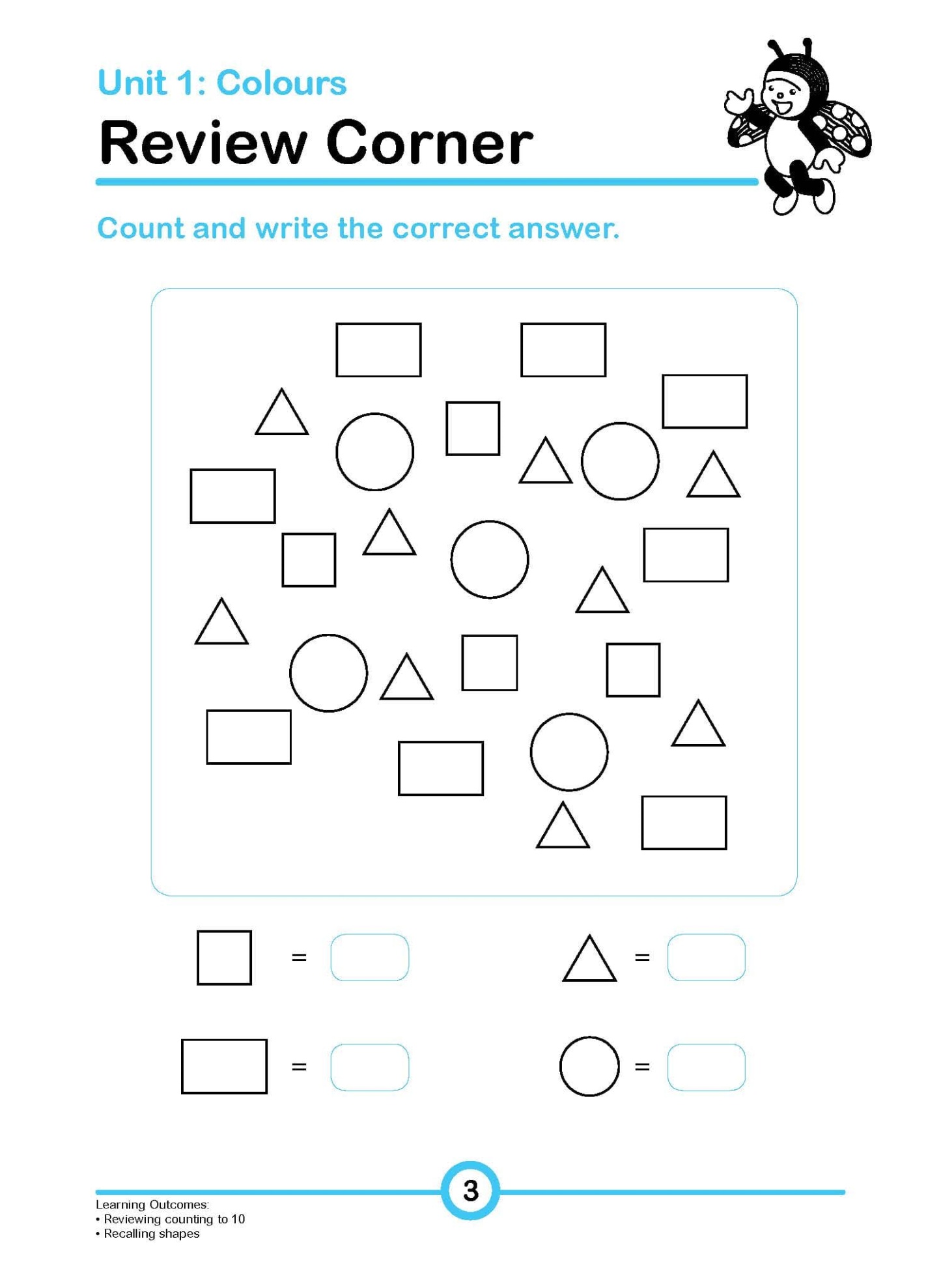 Rainbow Maths Activity Book Kindergarten 1B