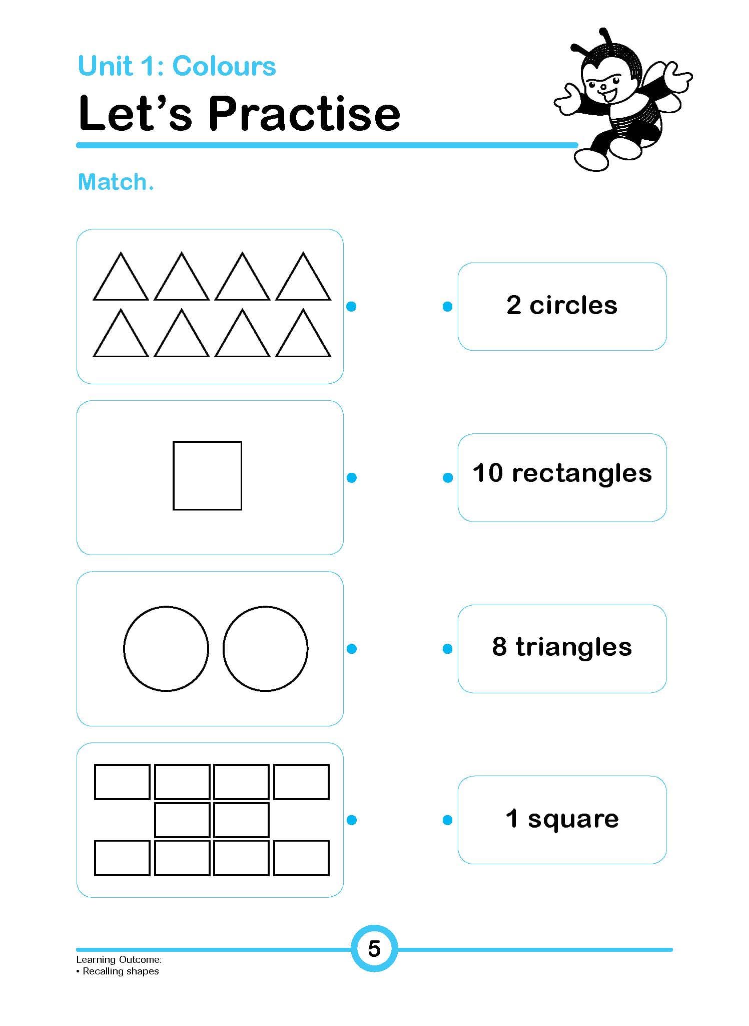 Rainbow Maths Activity Book Kindergarten 1B