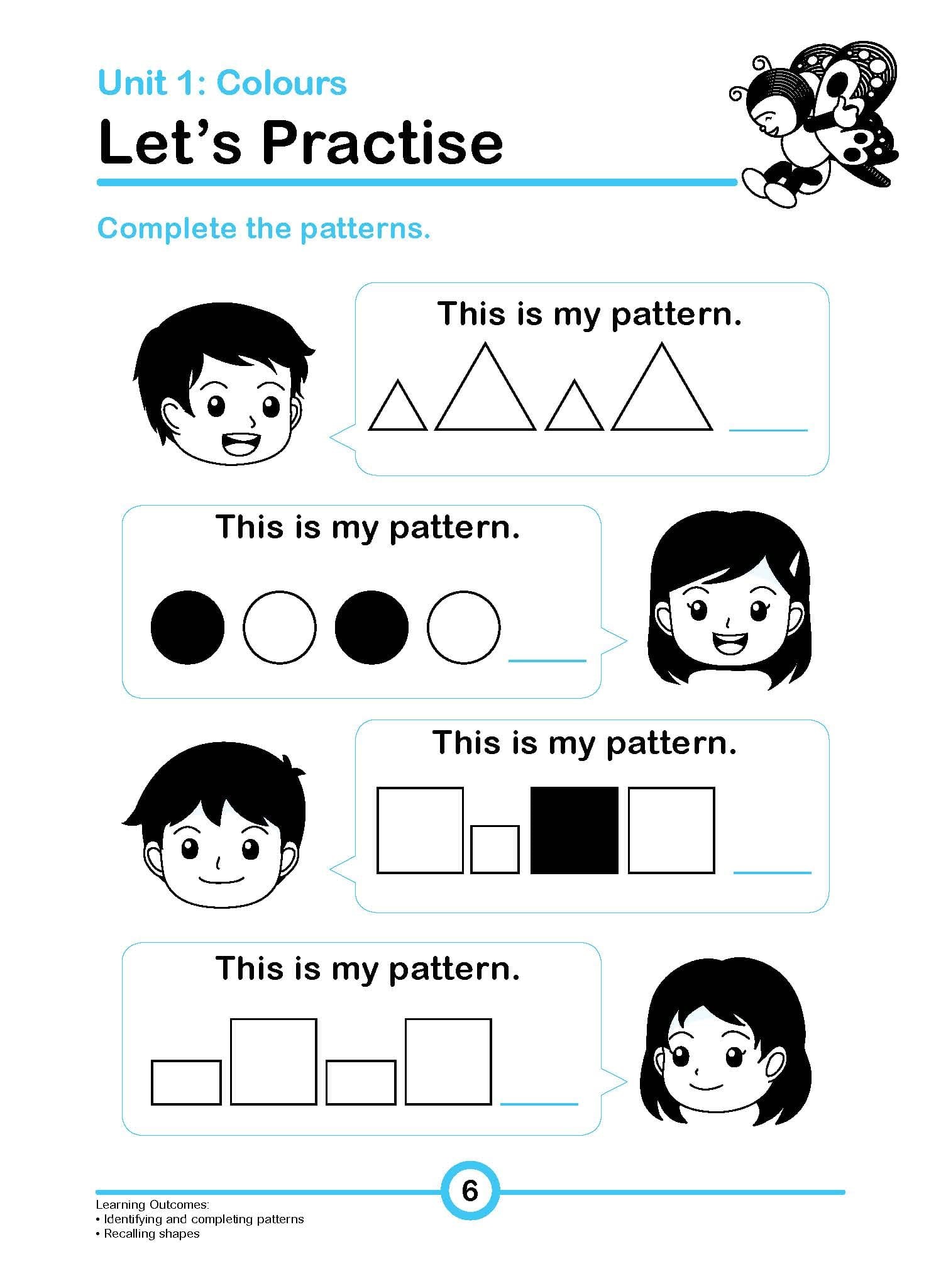 Rainbow Maths Activity Book Kindergarten 1B