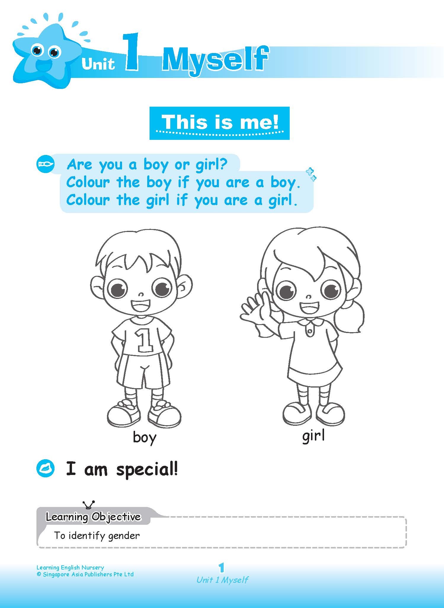 LEARNING ENGLISH Nursery