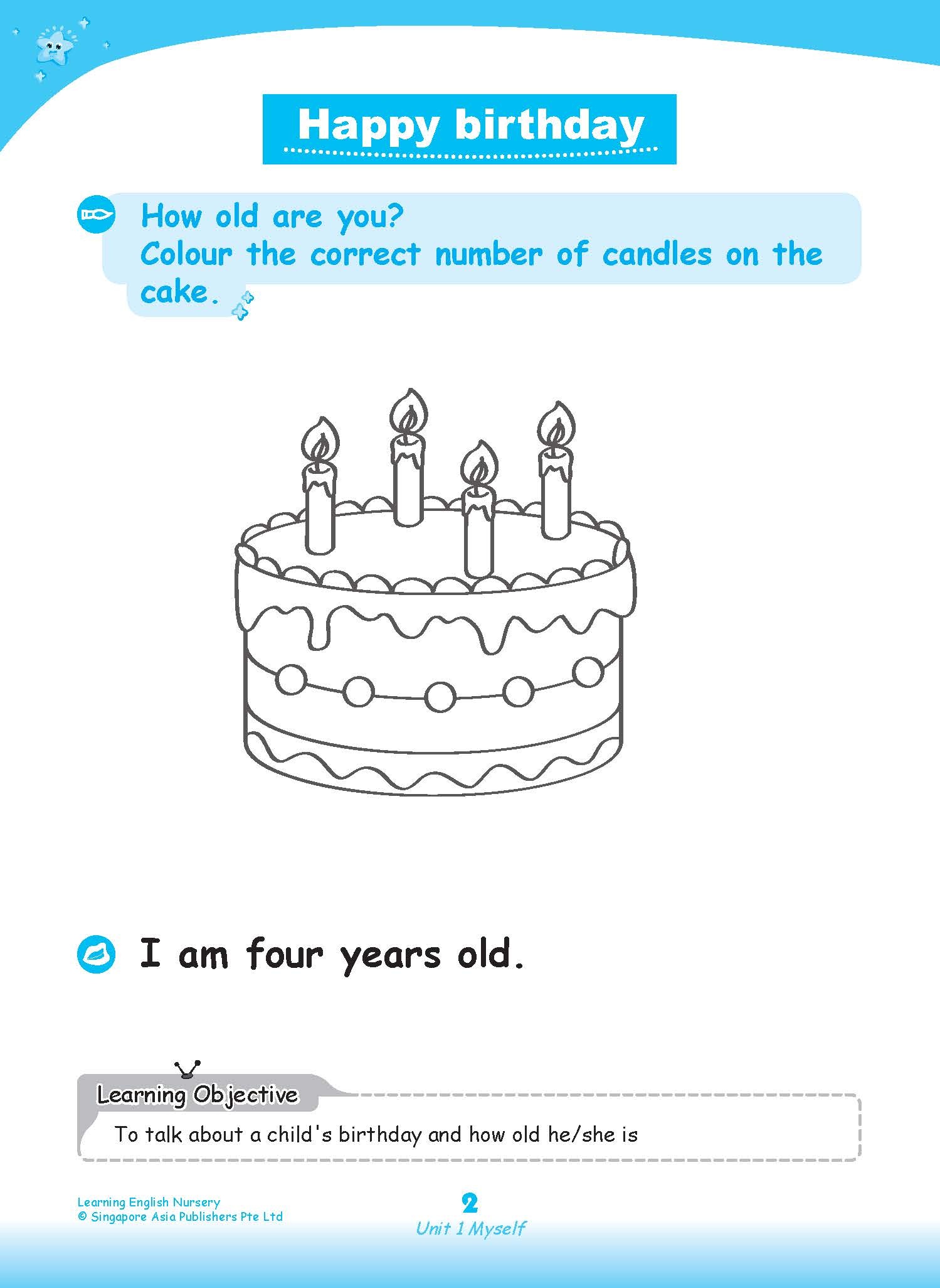 LEARNING ENGLISH Nursery